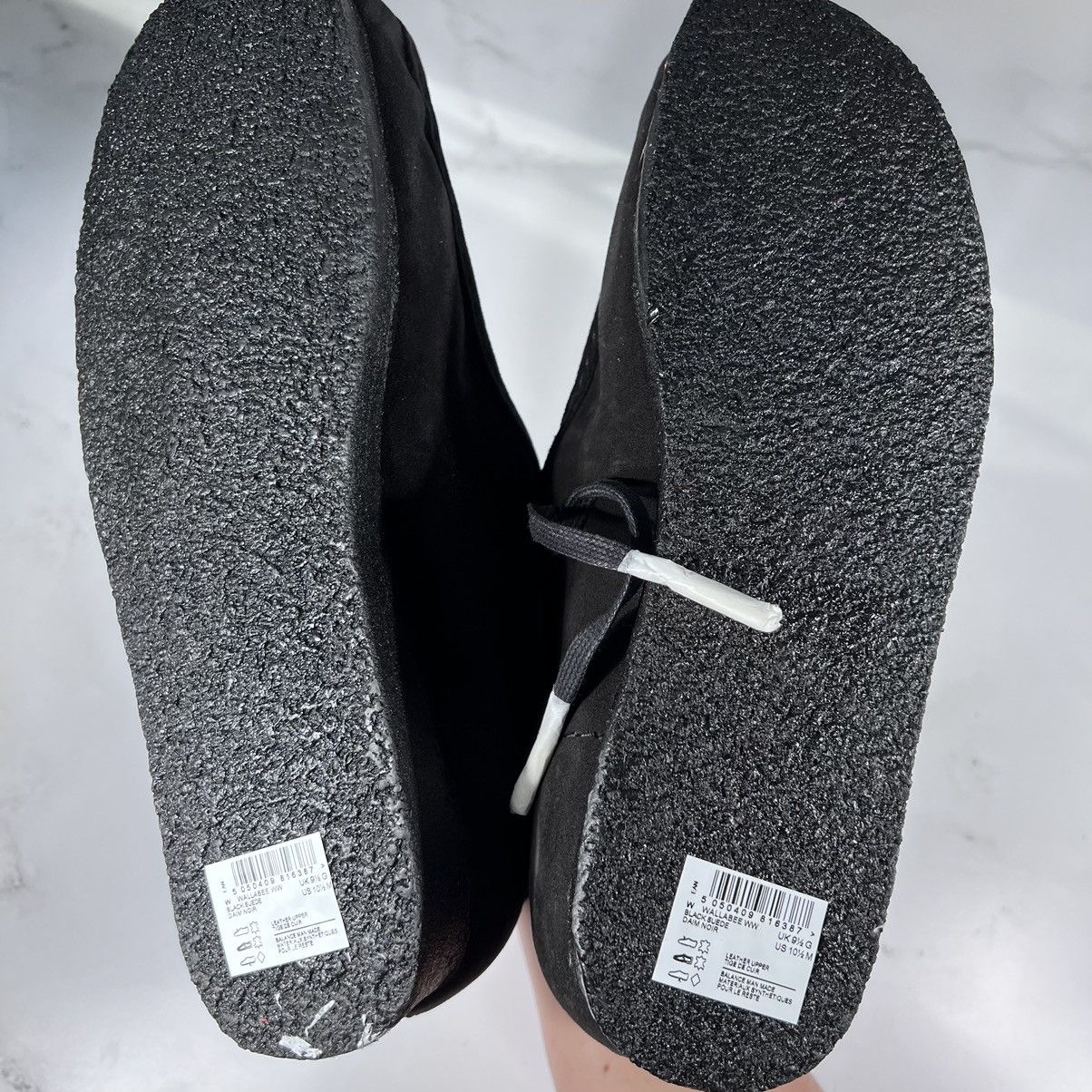 Clarks Clarks X Wu Wear Wallabee Black Suede Boots Size US 10.5 / EU 43-44 - 11 Thumbnail