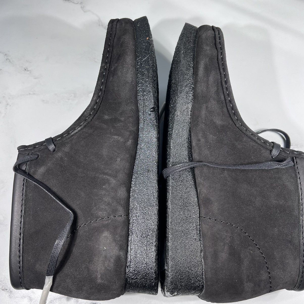 Clarks Clarks X Wu Wear Wallabee Black Suede Boots Size US 10.5 / EU 43-44 - 5 Thumbnail