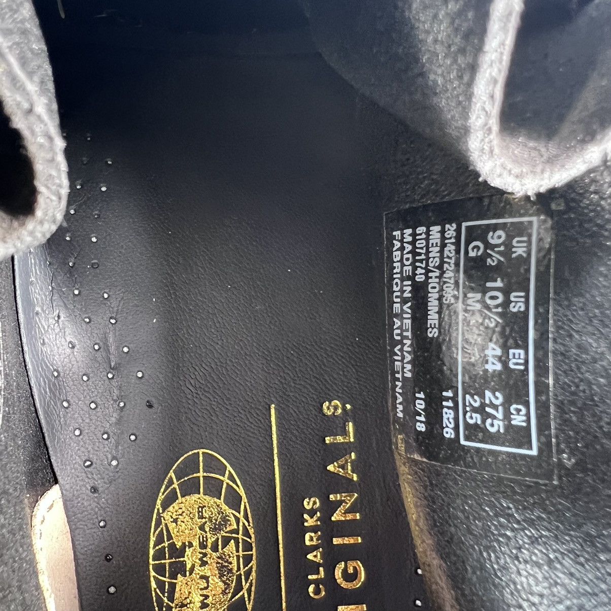 Clarks Clarks X Wu Wear Wallabee Black Suede Boots Size US 10.5 / EU 43-44 - 10 Thumbnail
