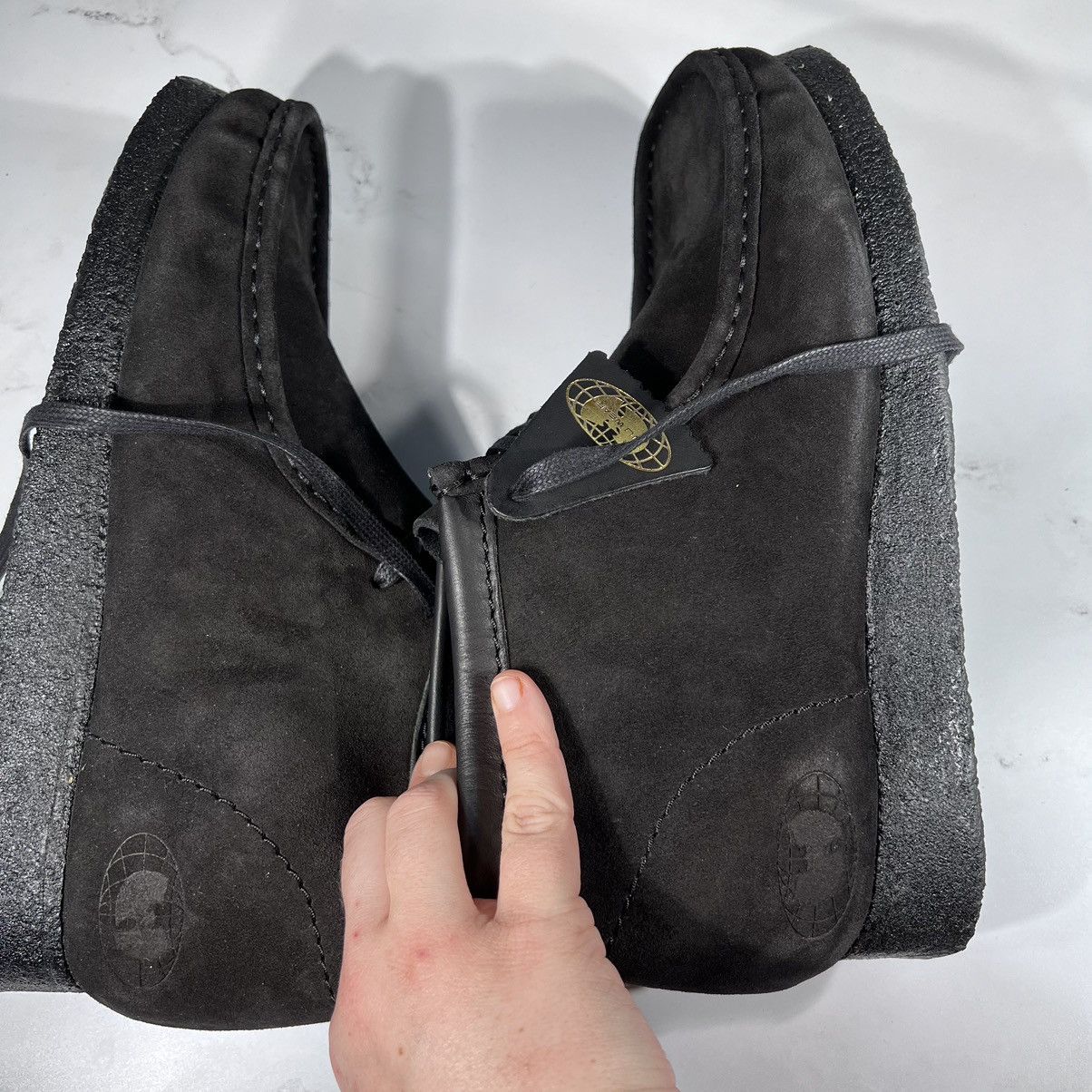 Clarks Clarks X Wu Wear Wallabee Black Suede Boots Size US 10.5 / EU 43-44 - 6 Thumbnail