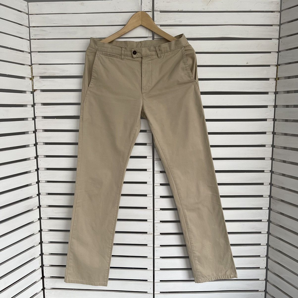 Sandro Tapered Cotton Twill Chinos