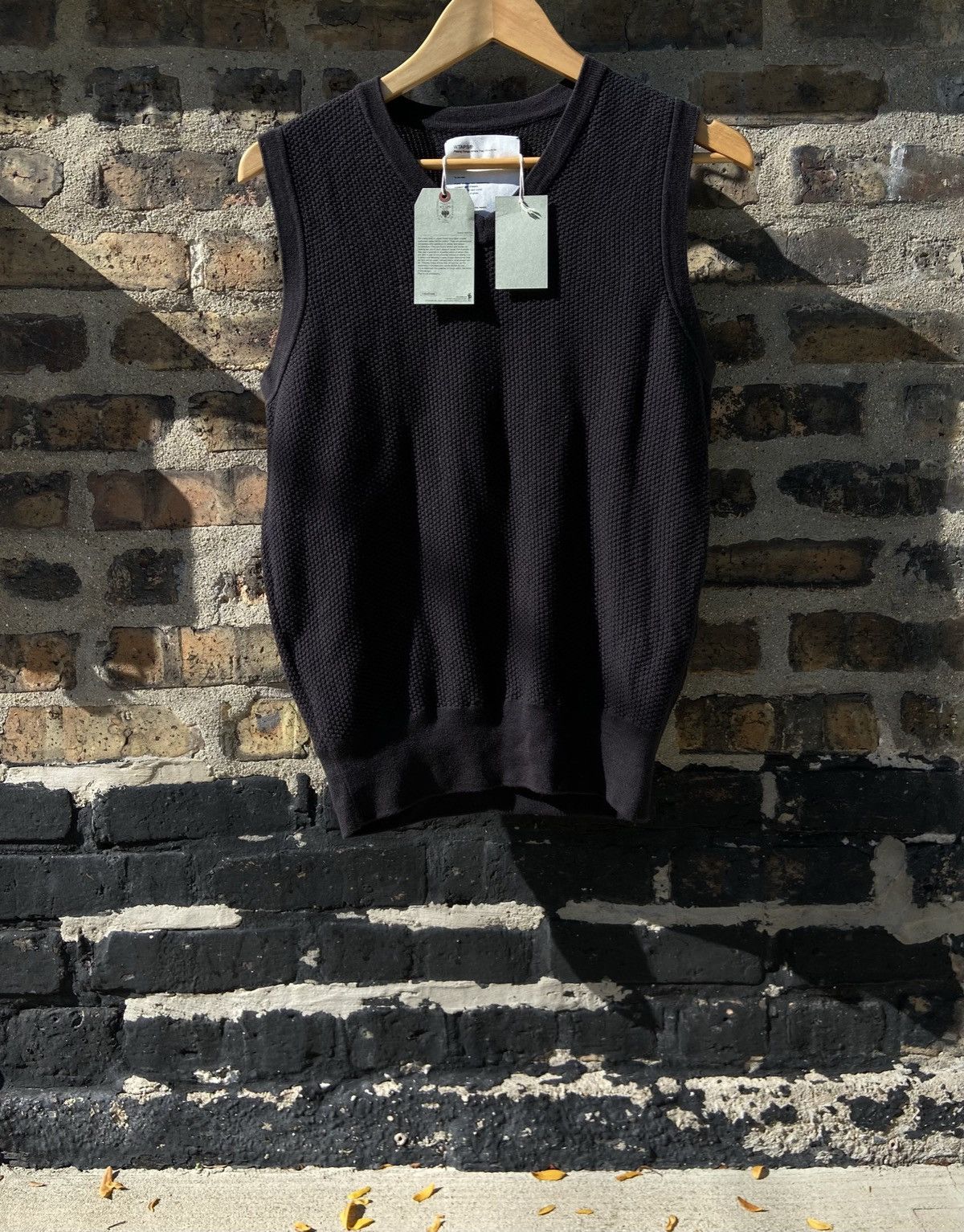 image of Wtaps ‘Geek’ Vest in Black, Men's (Size Medium)