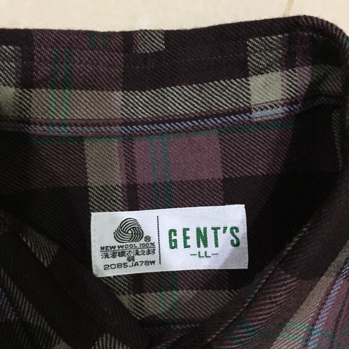 Flannel Gent’s Flannel size XL Size US XL / EU 56 / 4 - 6 Thumbnail