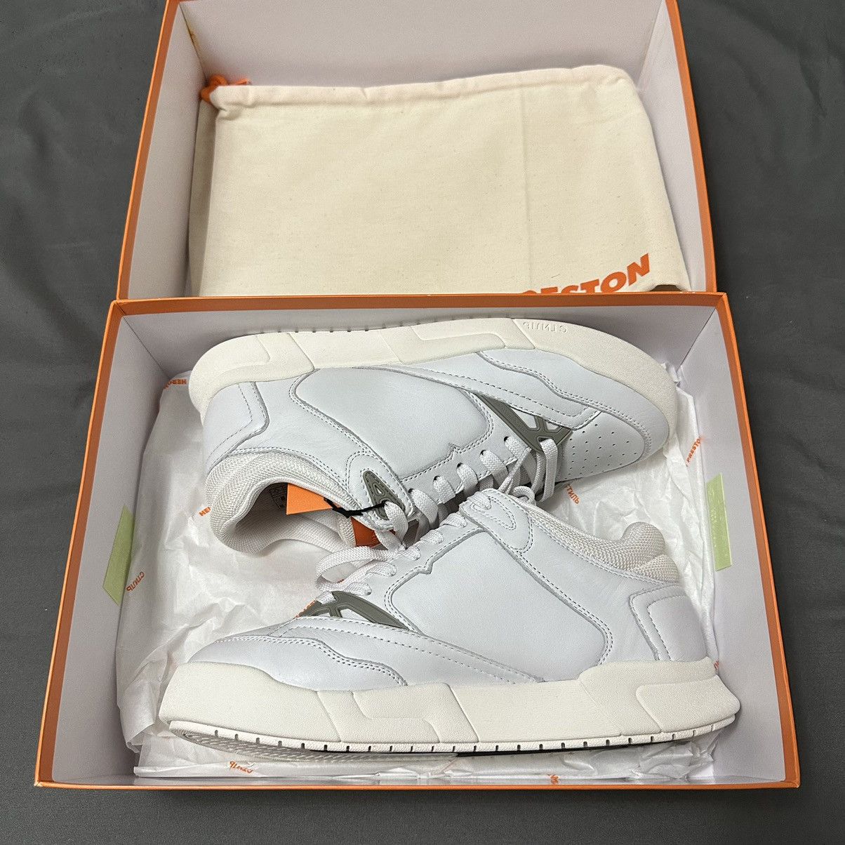 Heron Preston HERON PRESTON WHITE HI-TOP SNEAKERS Size US 8 / EU 41 - 2 Thumbnail