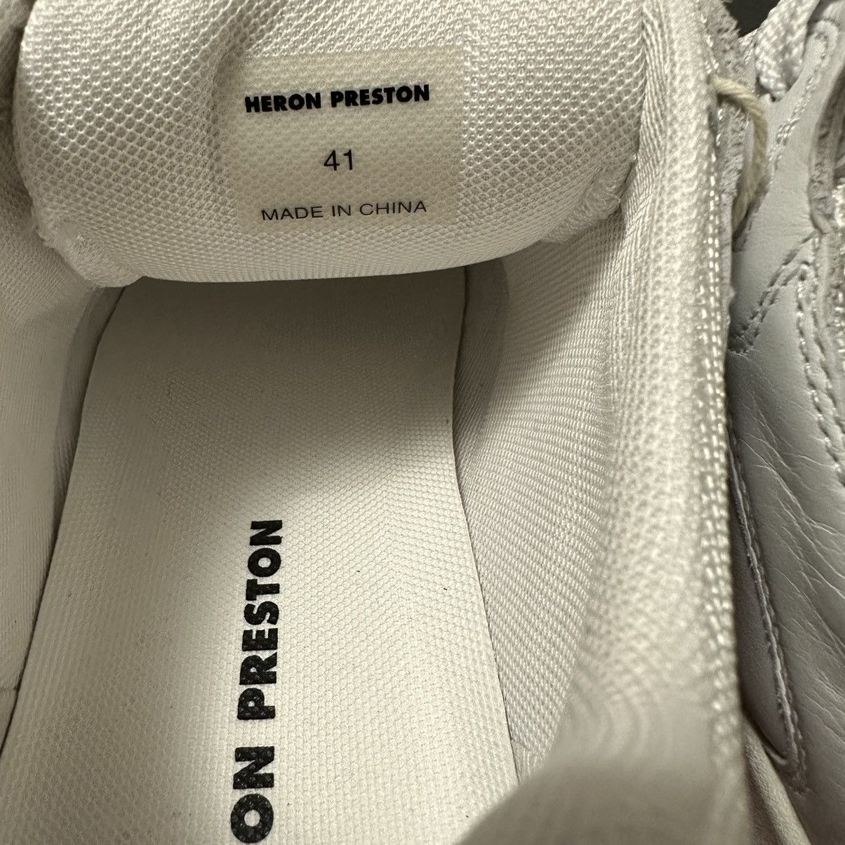 Heron Preston HERON PRESTON WHITE HI-TOP SNEAKERS Size US 8 / EU 41 - 8 Thumbnail