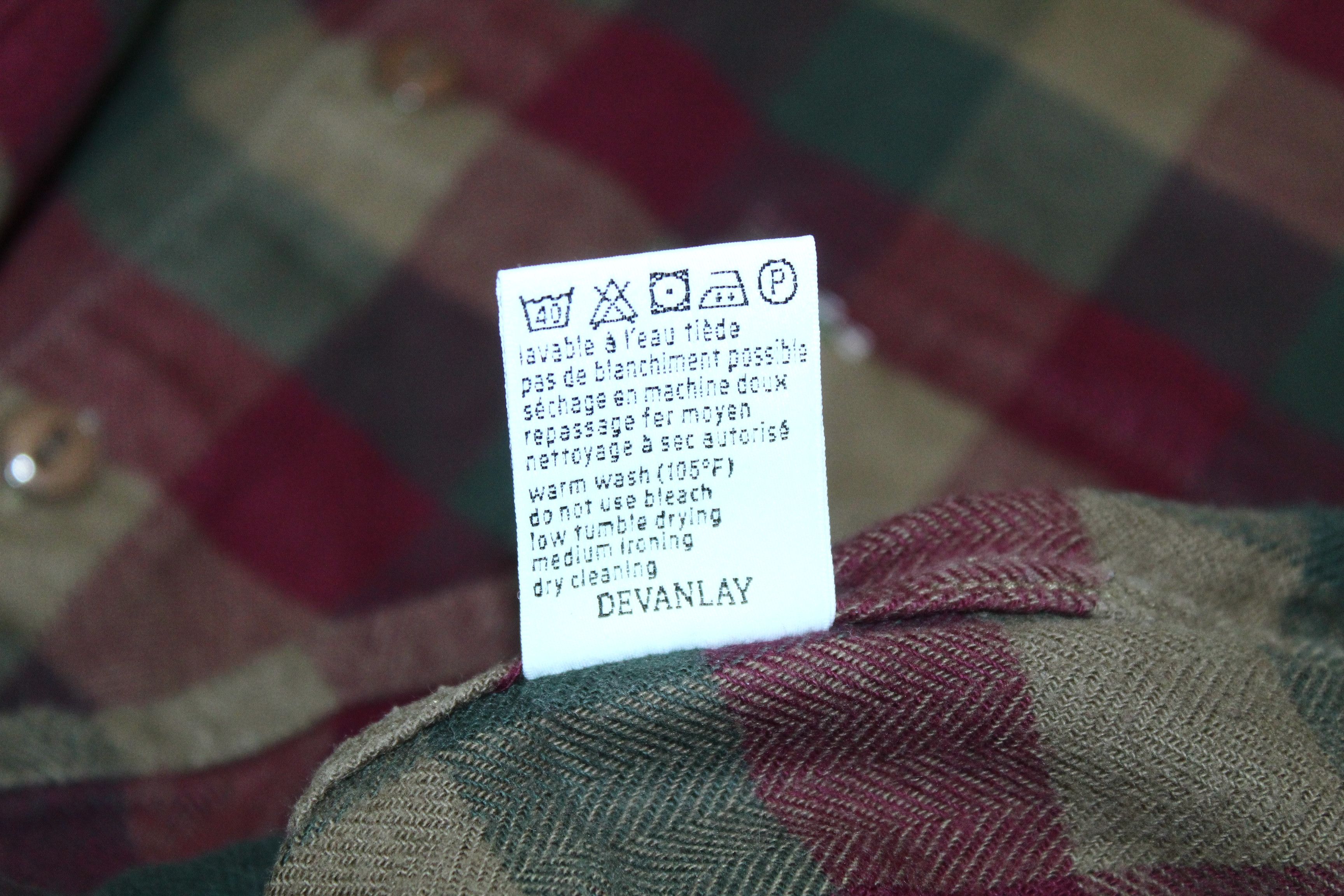 Lacoste 🔥VTG🔥 Lacoste Checkered Rugged Flannel Baggy Shirt Size US XL / EU 56 / 4 - 7 Thumbnail
