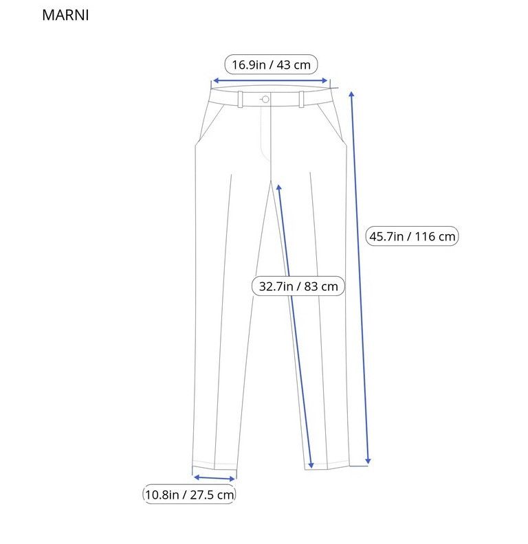 Marni [New] Marni Flared Synch Pants Size US 32 / EU 48 - 14 Thumbnail