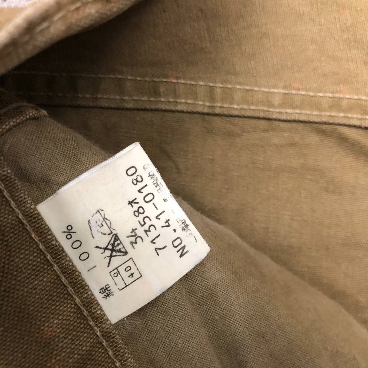 Johnbull P382 JOHN BULL DISTRESSED WORKWEAR DENIM Size US 34 / EU 50 - 9 Thumbnail