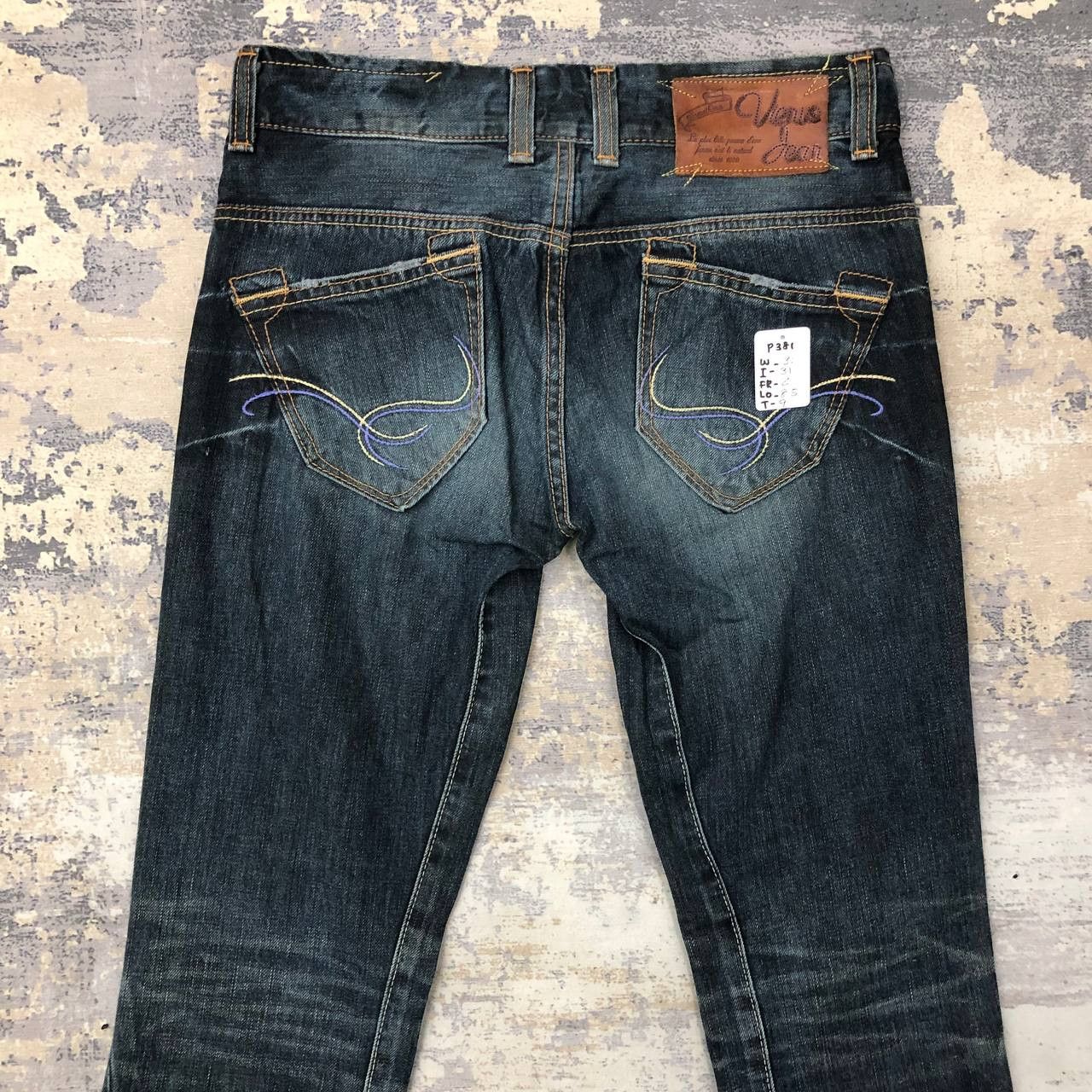 Japanese Brand P381 VENUS X SOMETHING X EDWIBG FLARED JEANS Size 31" - 4 Thumbnail