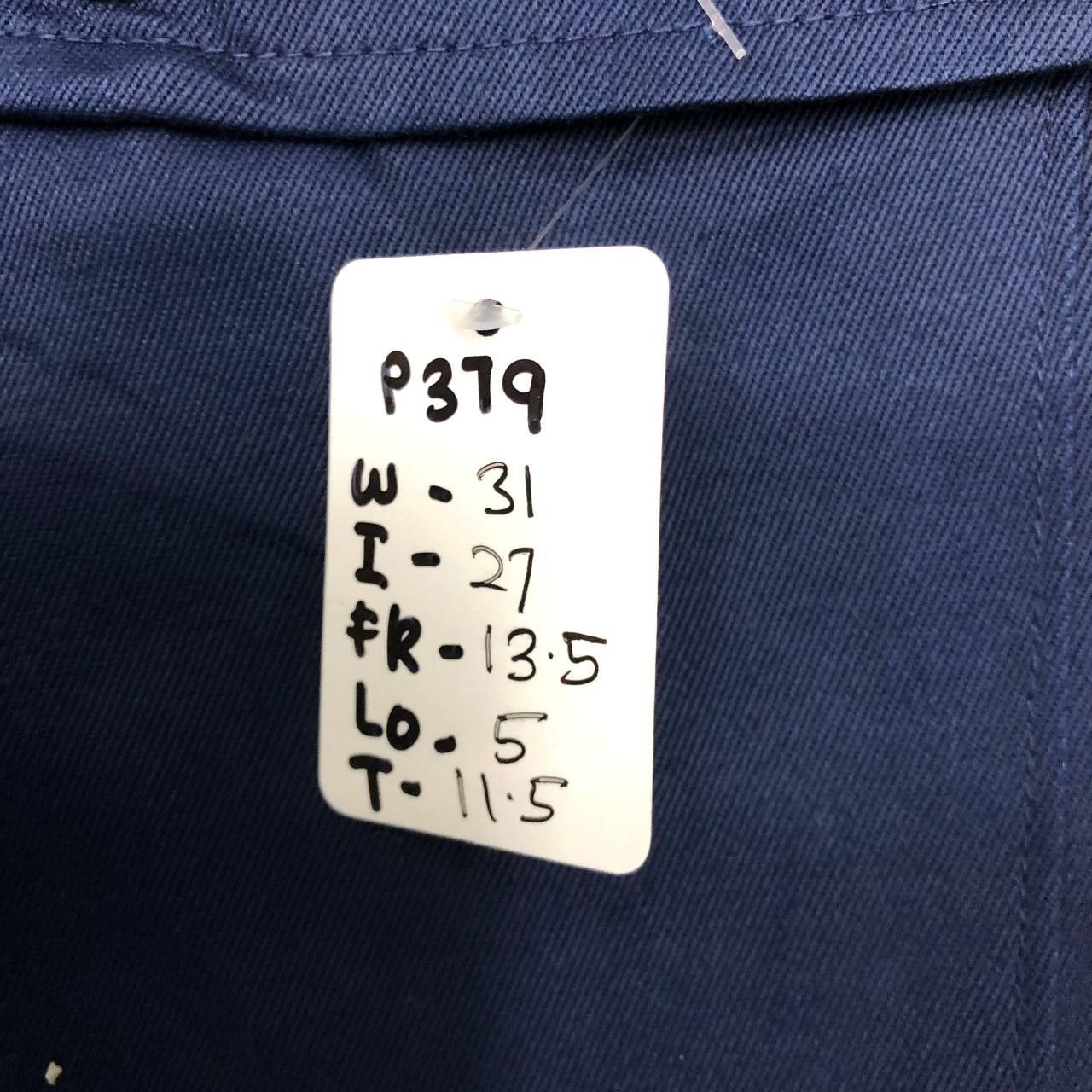 Japanese Brand P379 JAPAN VTG WORKWEAR PANTS Size US 31 - 8 Thumbnail