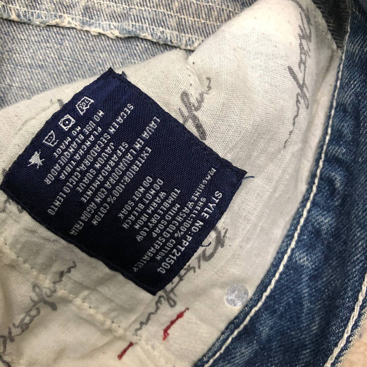 Phat Farm P378 PHAT FARM NEW YORK BAGGY JEANS Size US 36 / EU 52 - 8 Thumbnail