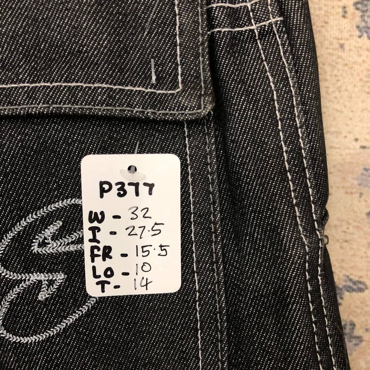 Vintage P377 VTG 90s PJ'S SURFO CARGO DENIM PANTS Size US 32 / EU 48 - 14 Thumbnail
