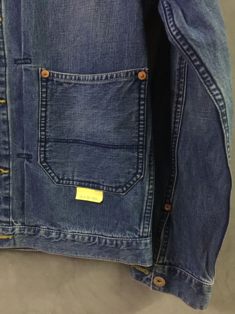 Big John WORLD WORKERS - Heritage Single Pocket Denim Trucker Jackets Size US M / EU 48-50 / 2 - 3 Thumbnail