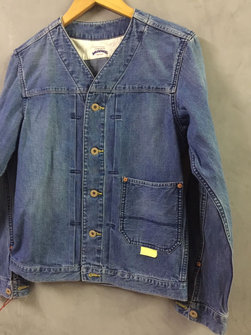 Big John WORLD WORKERS - Heritage Single Pocket Denim Trucker Jackets Size US M / EU 48-50 / 2 - 2 Thumbnail