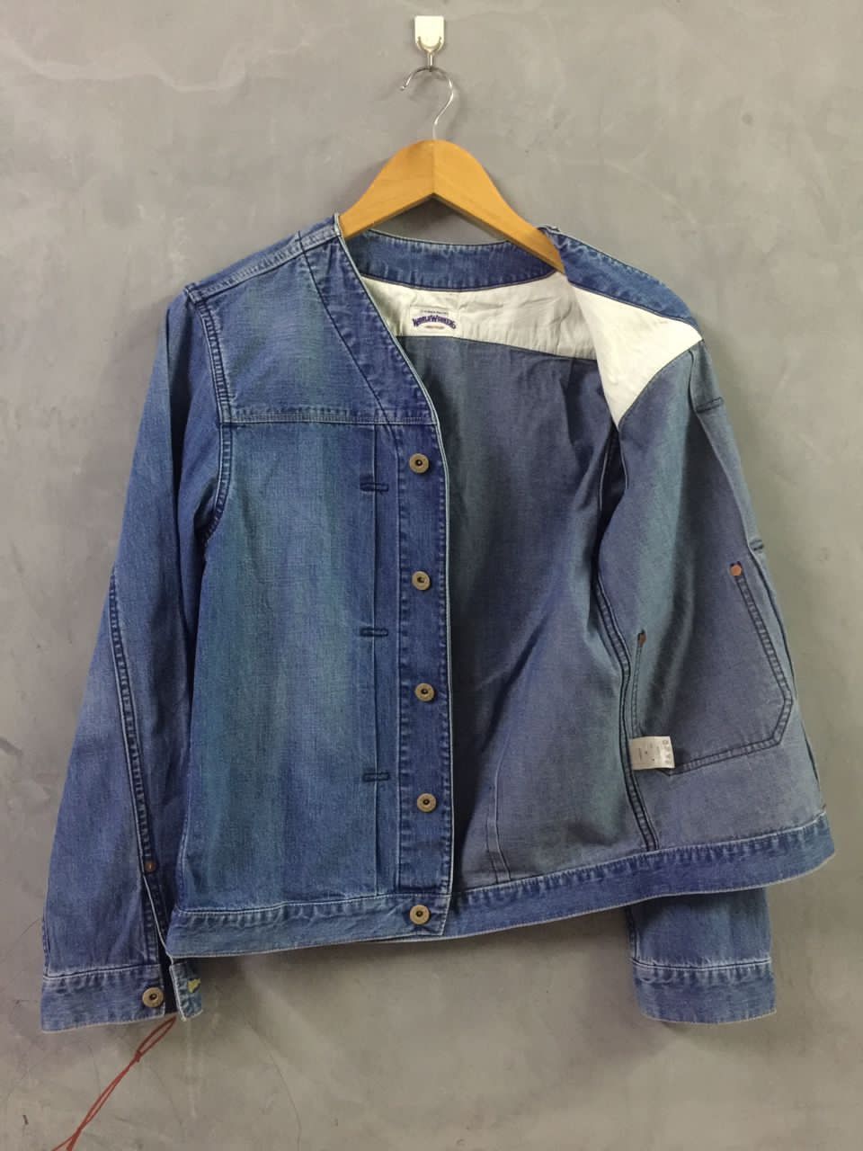 Big John WORLD WORKERS - Heritage Single Pocket Denim Trucker Jackets Size US M / EU 48-50 / 2 - 7 Thumbnail
