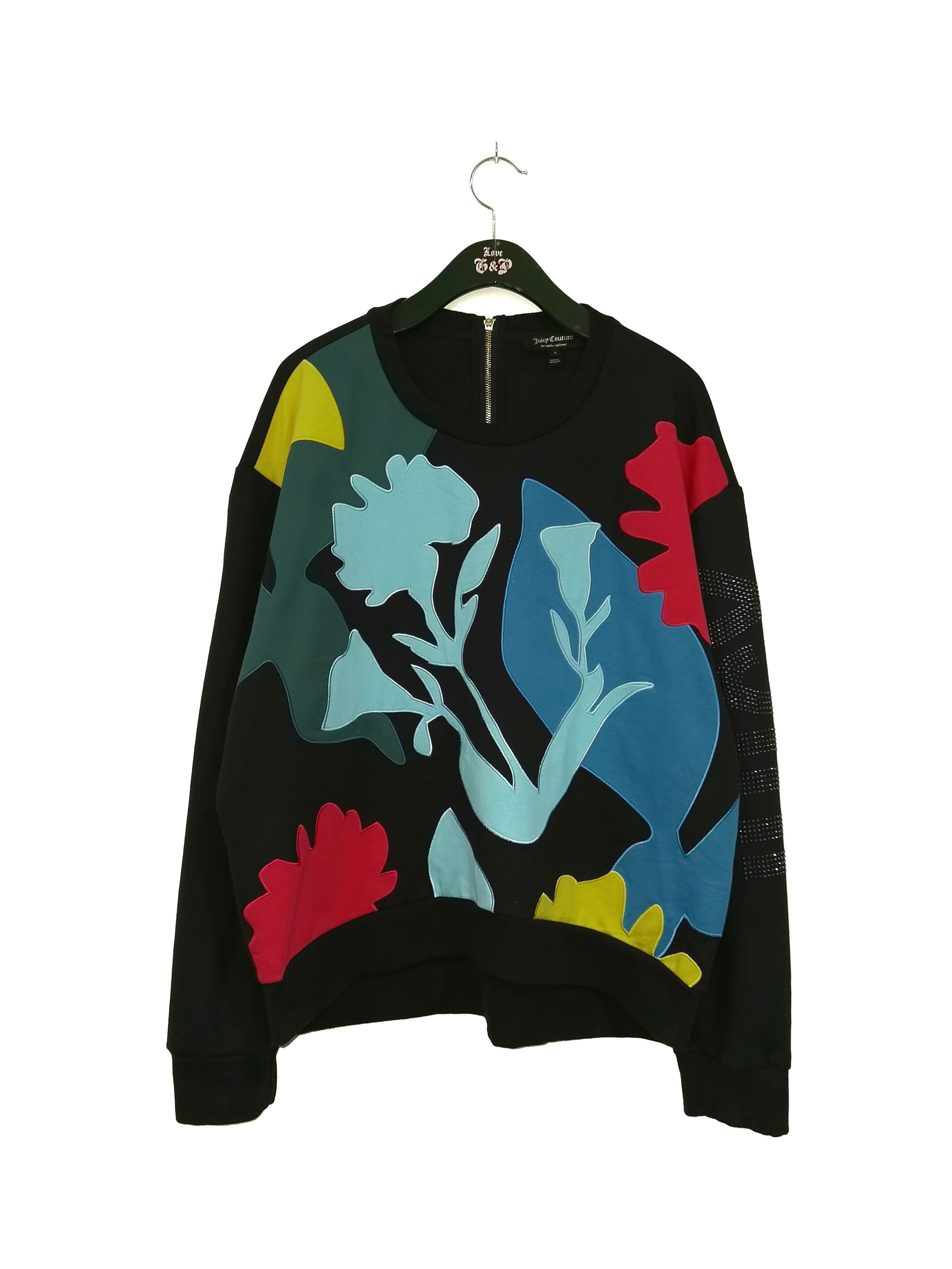 Juicy Couture × Juicy Couture Jeans Juicy Couture Pullover Sweatshirt Size US L / EU 52-54 / 3 - 1 Thumbnail