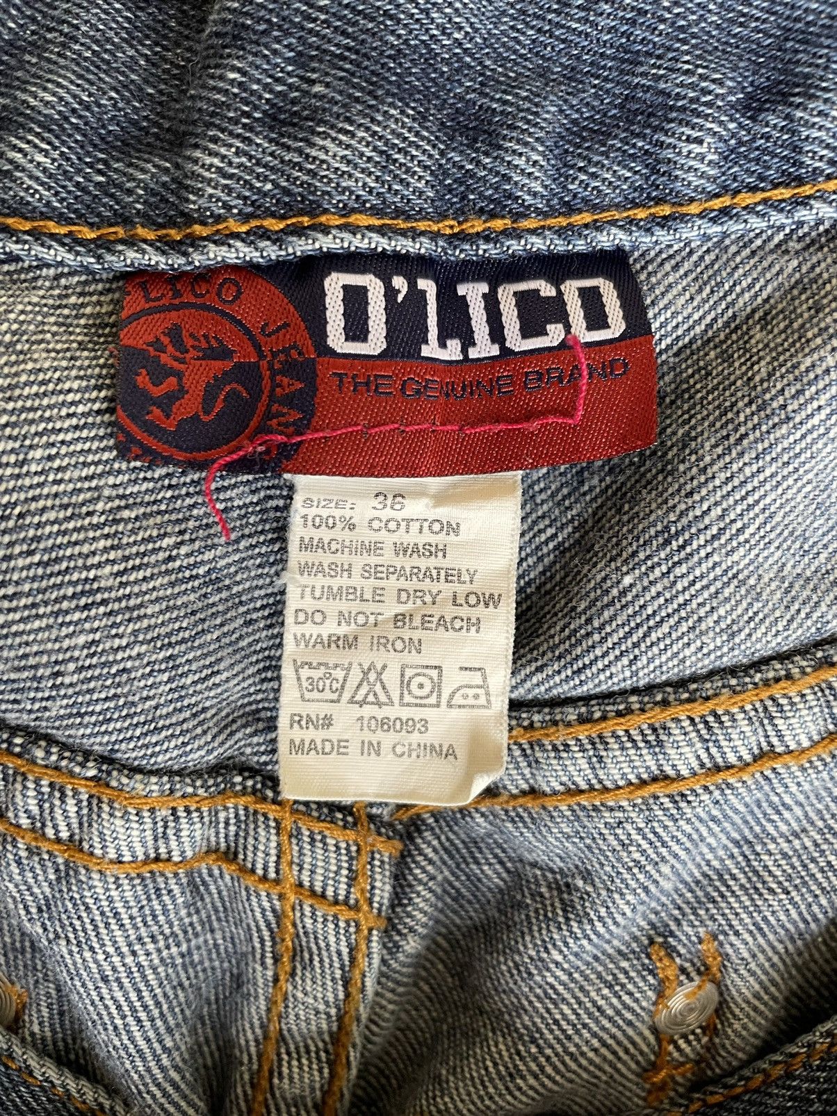 Vintage y2k jeans Size US 32 / EU 48 - 3 Thumbnail
