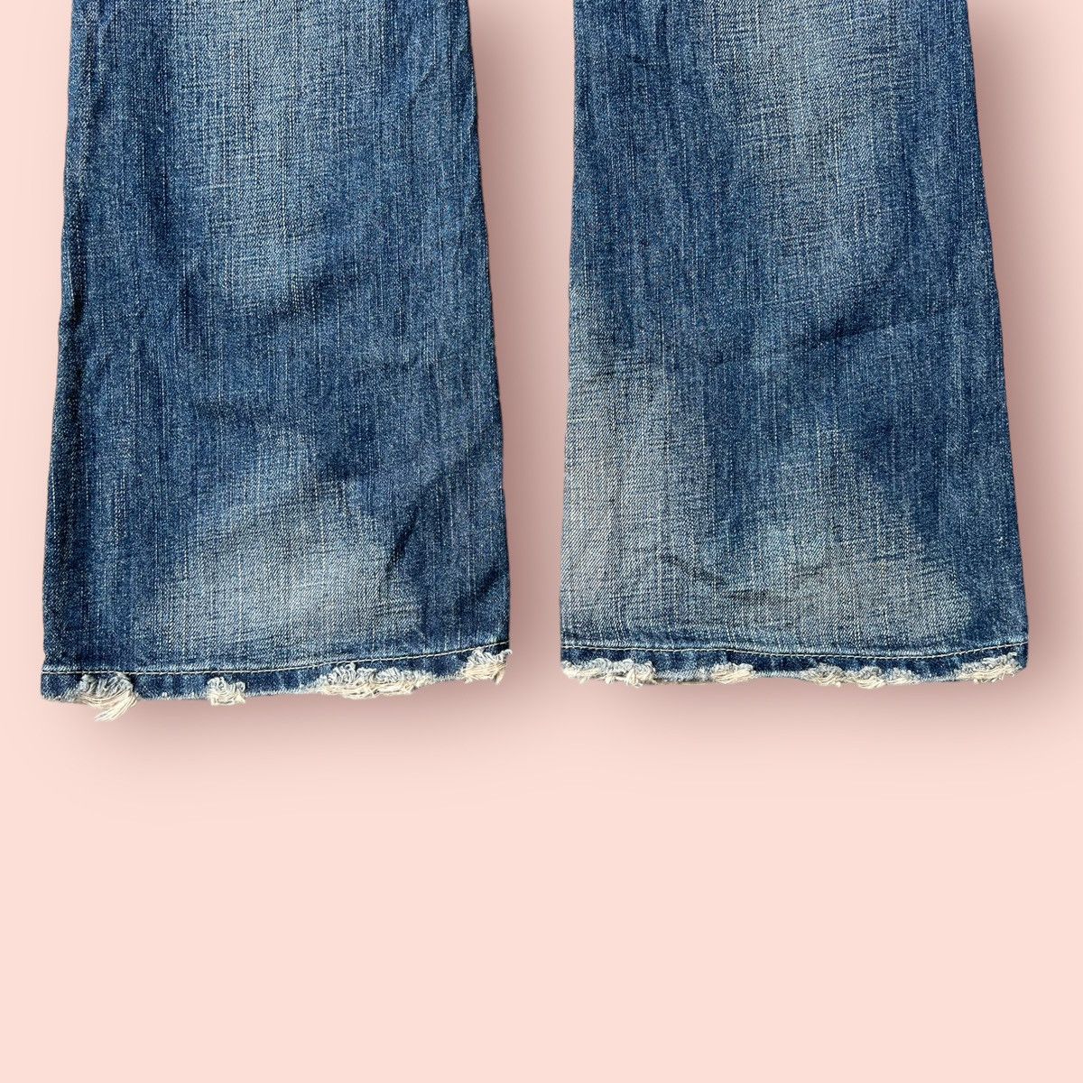 If Six Was Nine × Levi's × Levi's Vintage Clothing FLARED DISTRESSED LEVIS JAPAN LADIES JEANS Size 27" / US 4 / IT 40 - 25 Thumbnail