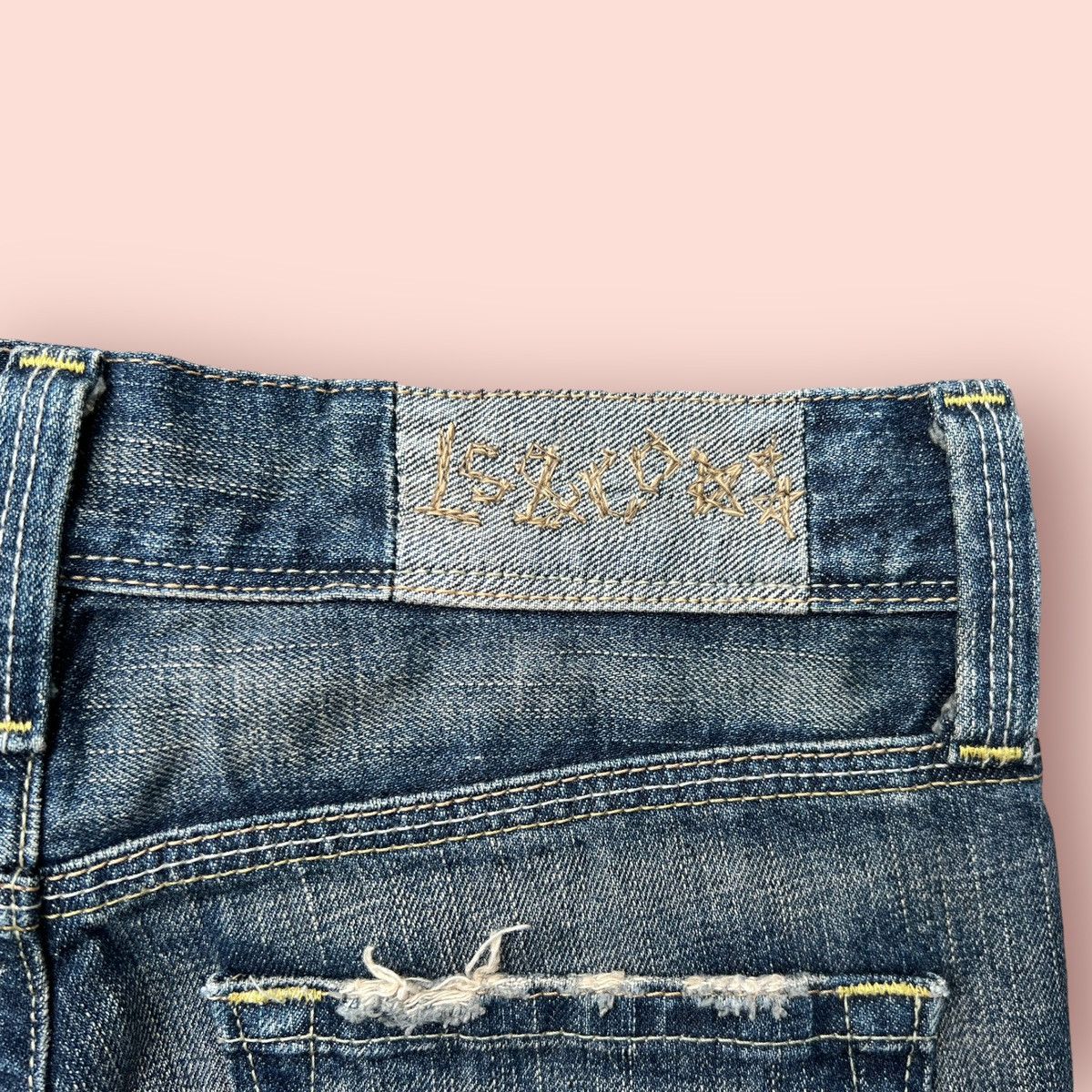 If Six Was Nine × Levi's × Levi's Vintage Clothing FLARED DISTRESSED LEVIS JAPAN LADIES JEANS Size 27" / US 4 / IT 40 - 22 Thumbnail