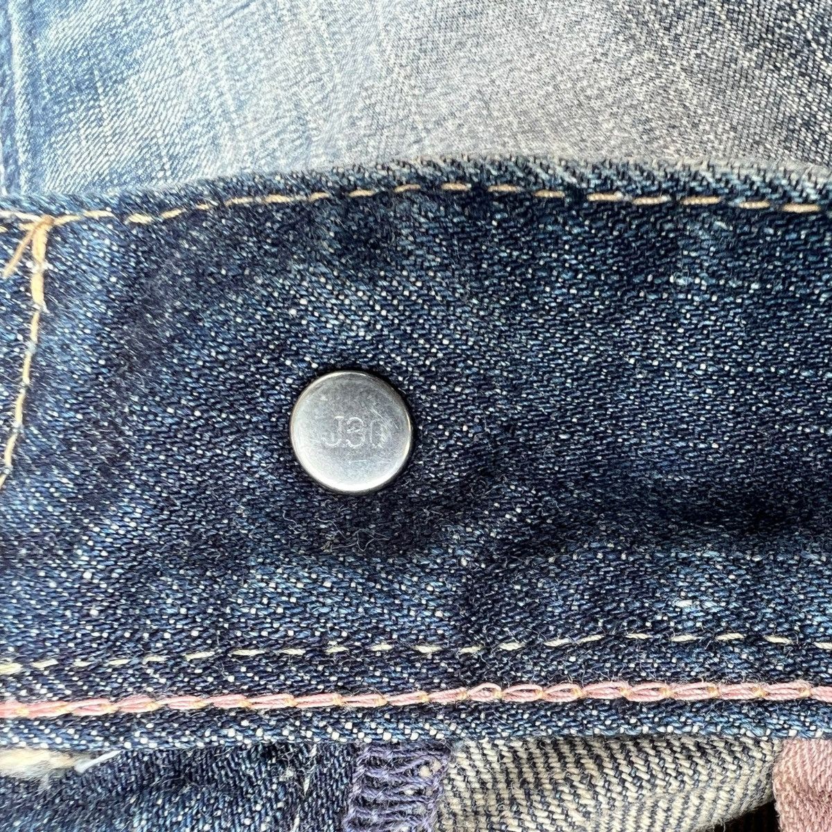 If Six Was Nine × Levi's × Levi's Vintage Clothing FLARED DISTRESSED LEVIS JAPAN LADIES JEANS Size 27" / US 4 / IT 40 - 13 Thumbnail