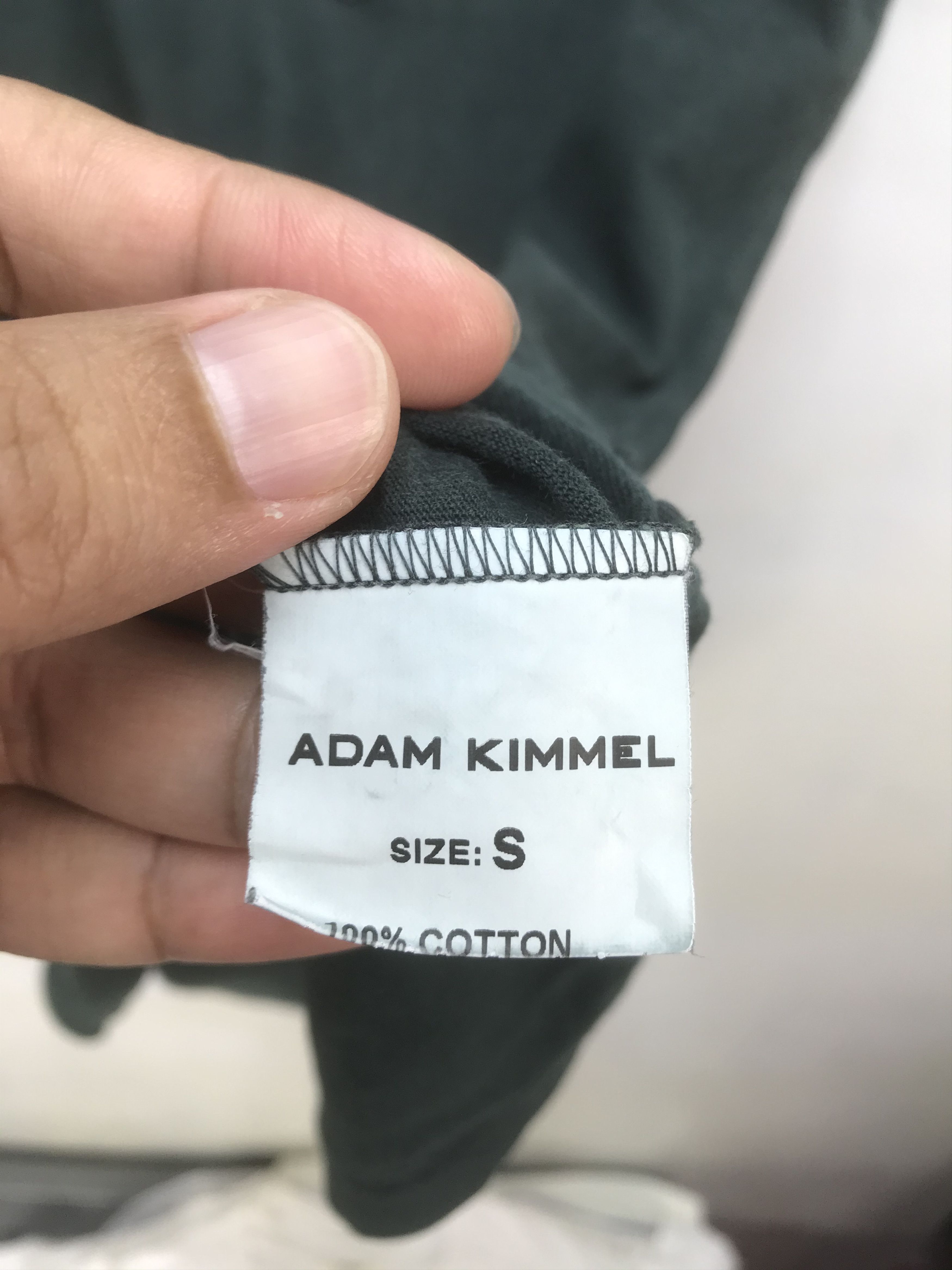 Adam Kimmel ADAM KIMMEL POCKET TEES MADE IN ITALY Size US S / EU 44-46 / 1 - 6 Thumbnail