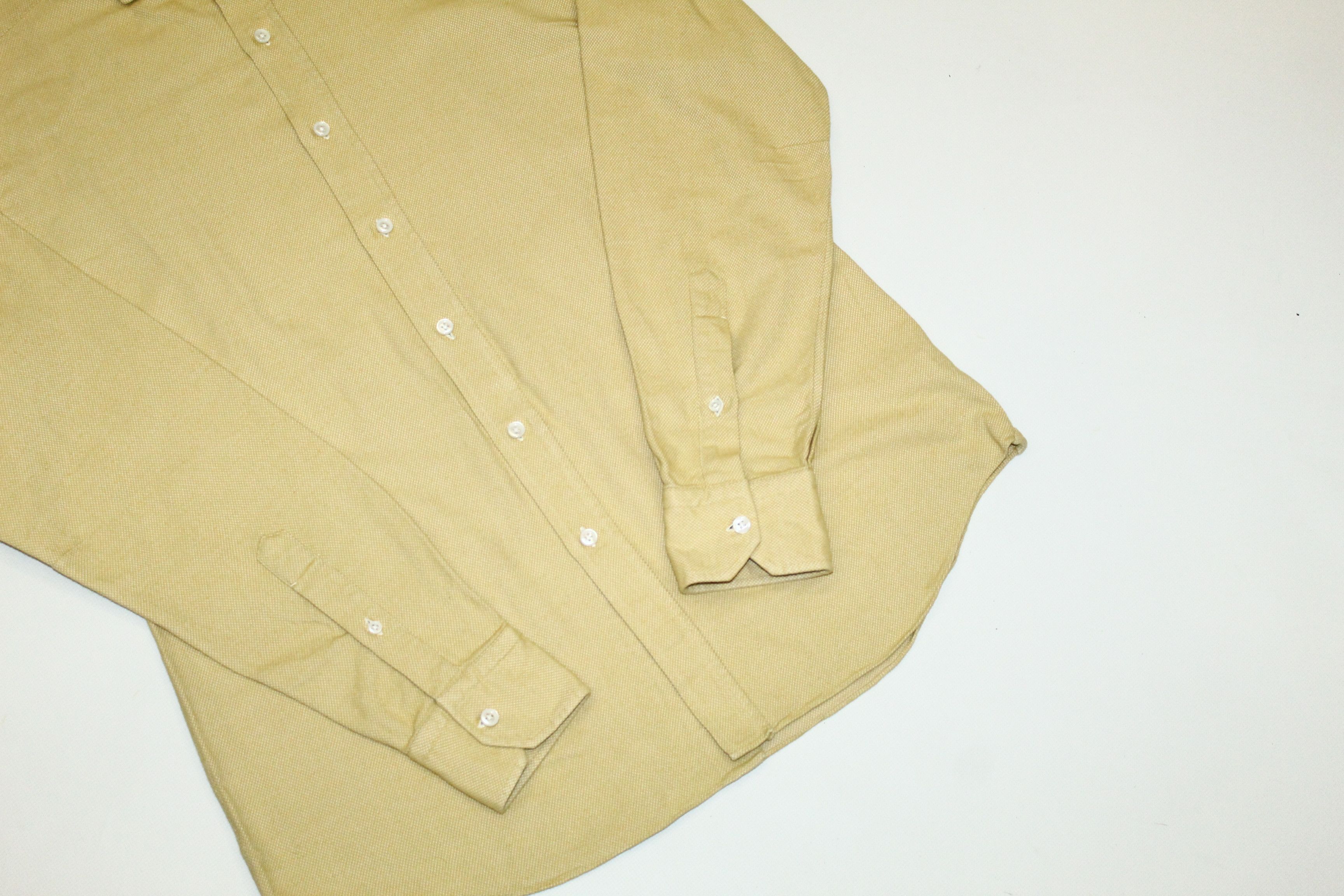 Barena Venezia Salvatore Piccolo Napoli Cutaway Collar Woven Cotton Shirt Size US L / EU 52-54 / 3 - 6 Thumbnail