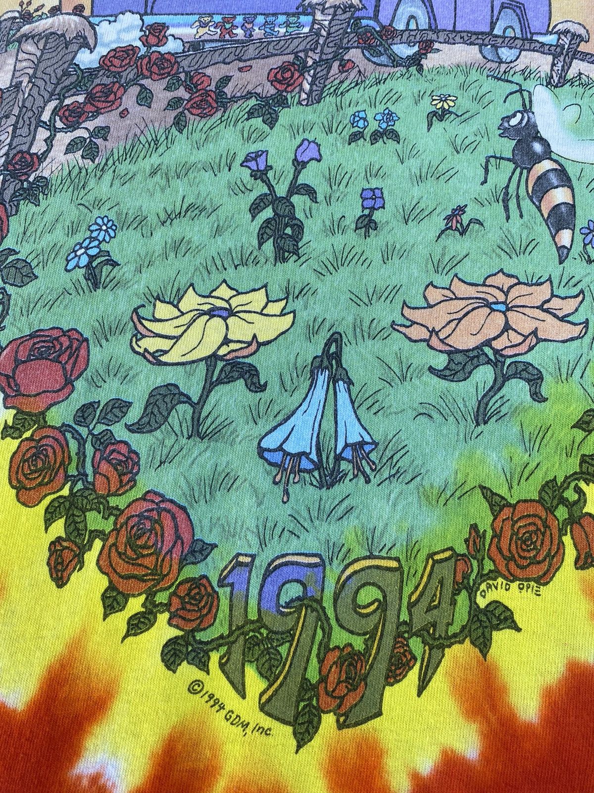 Band Tees 💥VINTAGE GRATEFUL DEAD band tie dye summer tour 1994 shirt Size US L / EU 52-54 / 3 - 4 Thumbnail