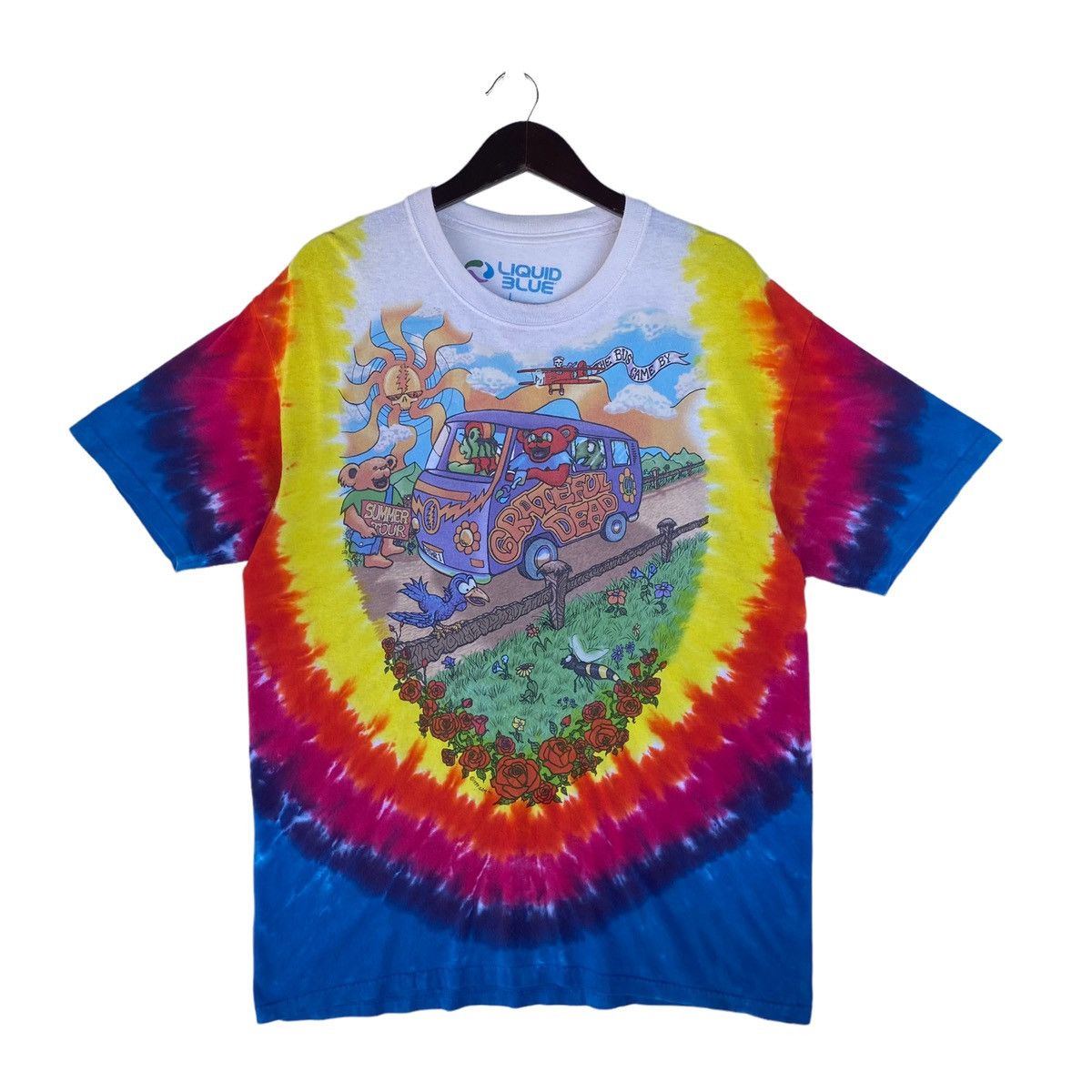 Band Tees 💥VINTAGE GRATEFUL DEAD band tie dye summer tour 1994 shirt Size US L / EU 52-54 / 3 - 2 Thumbnail
