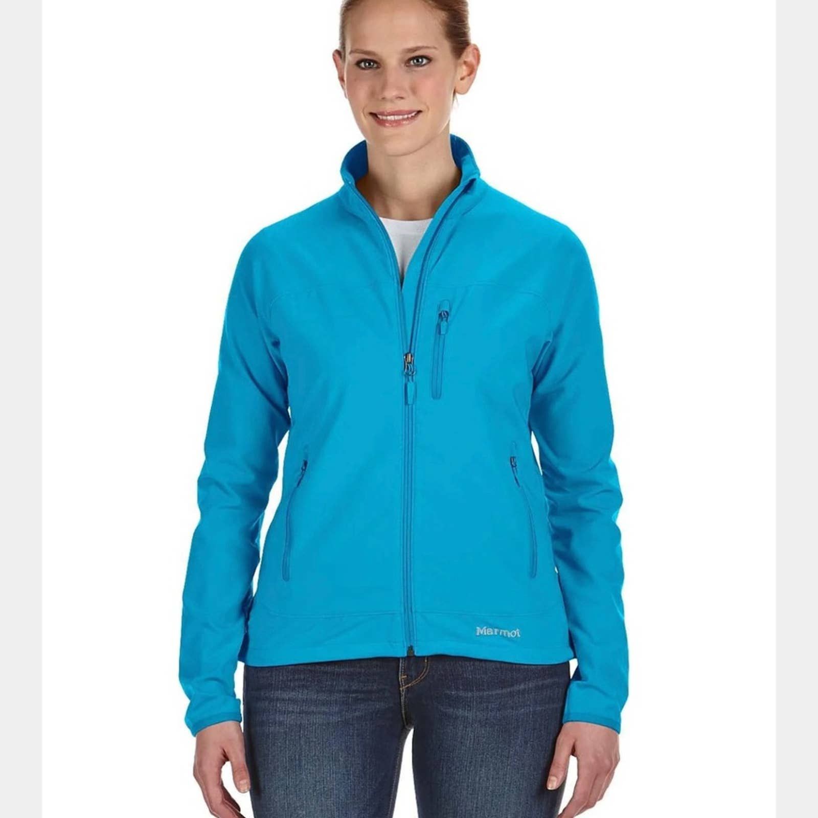 Marmot Women's Tempo Jacket Blue Size M