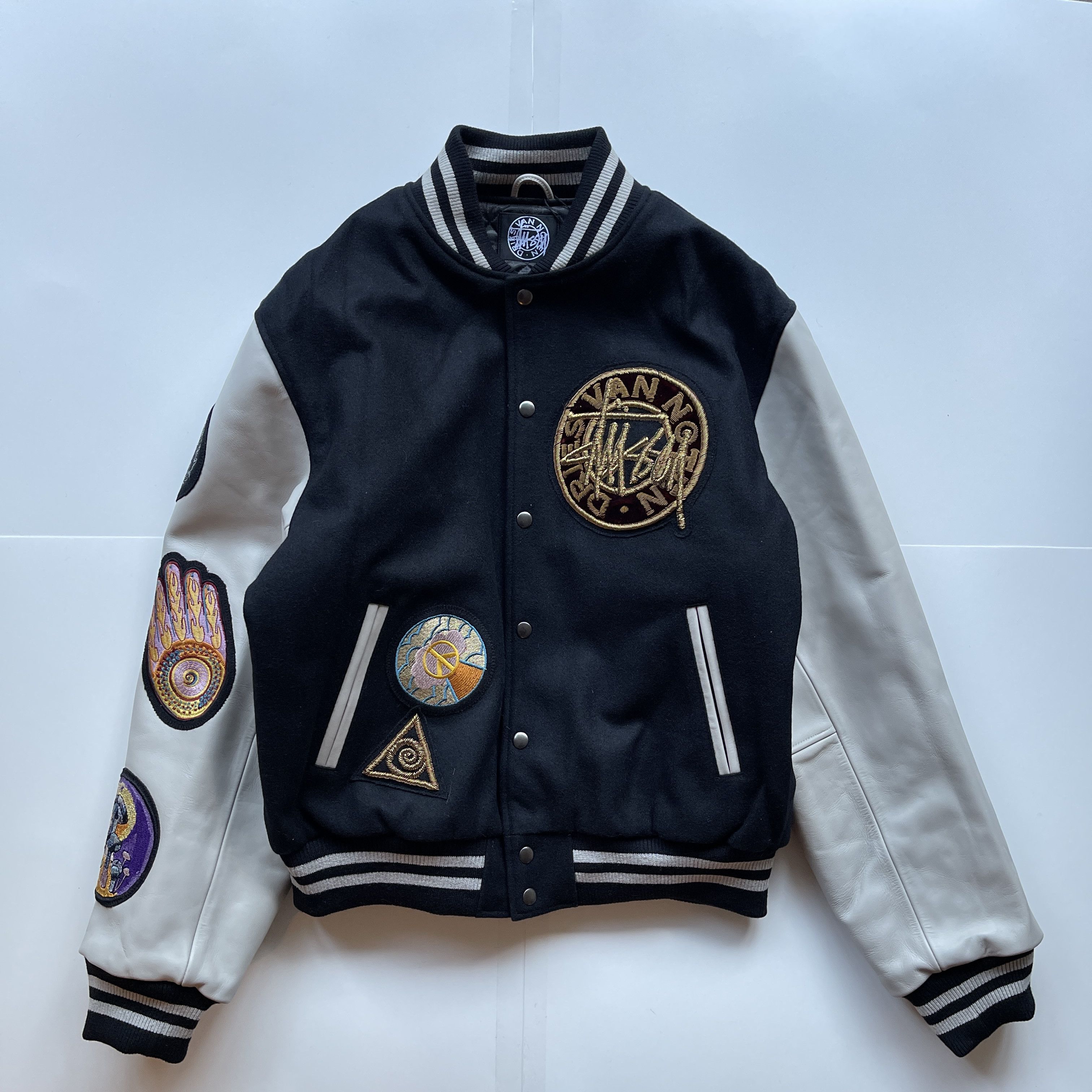 Stussy STUSSY & DRIES VAN NOTEN VARSITY JACKET | Grailed