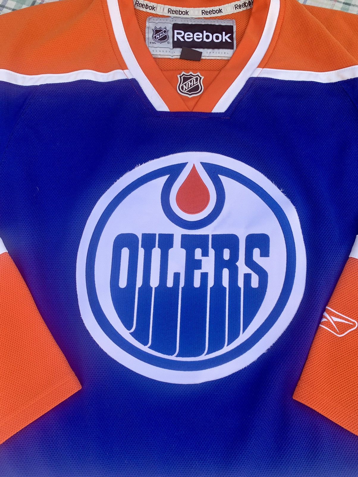 NHL × Reebok Reebok Edmonton Oilers NHL Jersey Size US M / EU 48-50 / 2 - 3 Thumbnail