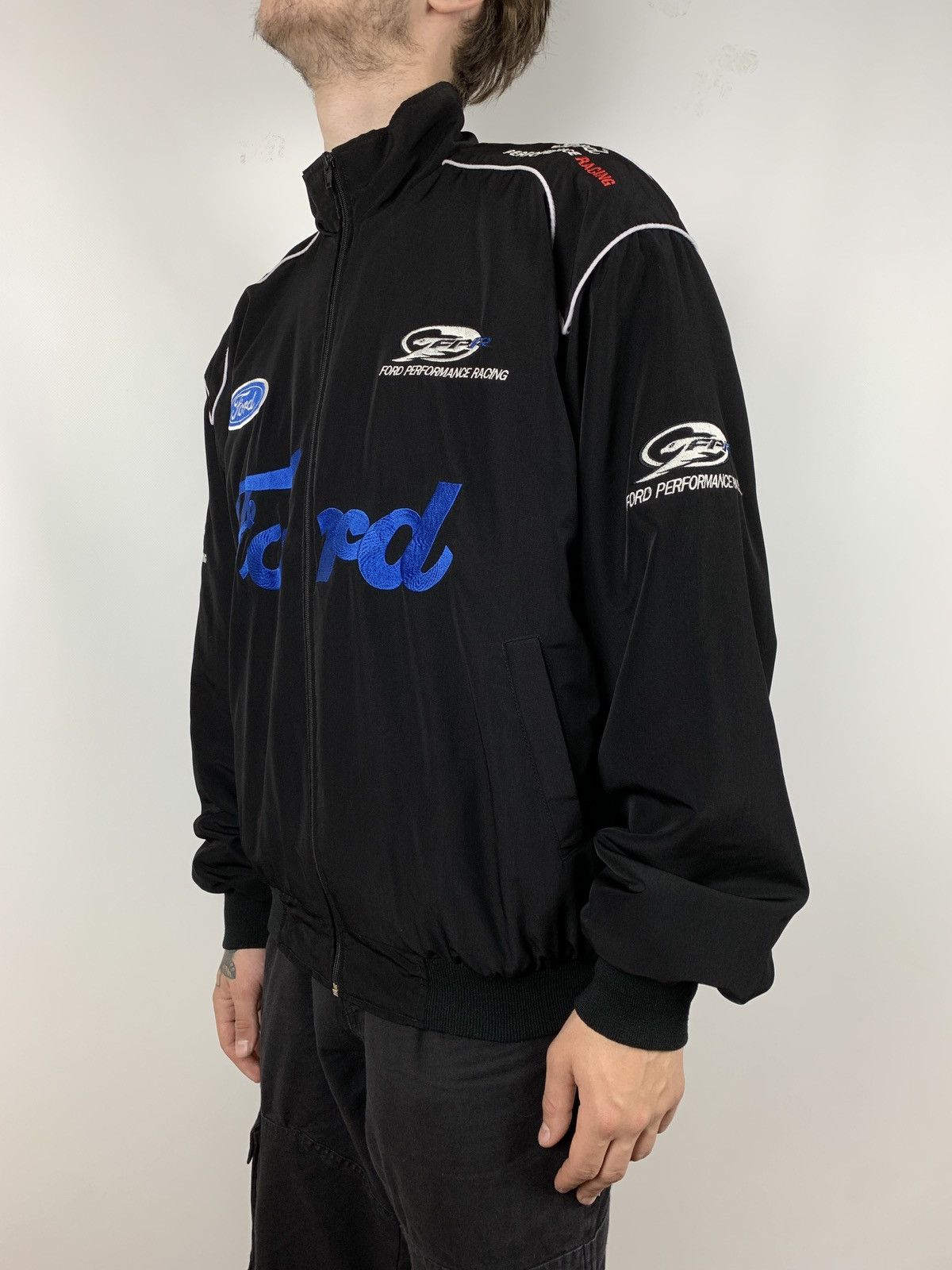 Formula 1 Vintage Ford Performance Racing Jacket Size US XL / EU 56 / 4 - 4 Thumbnail