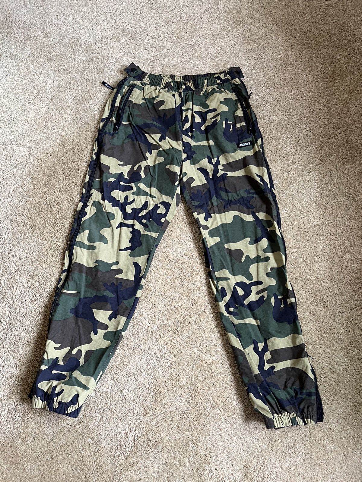 Image of Stussy Camo Nylon Pant, Men's (Size 30)