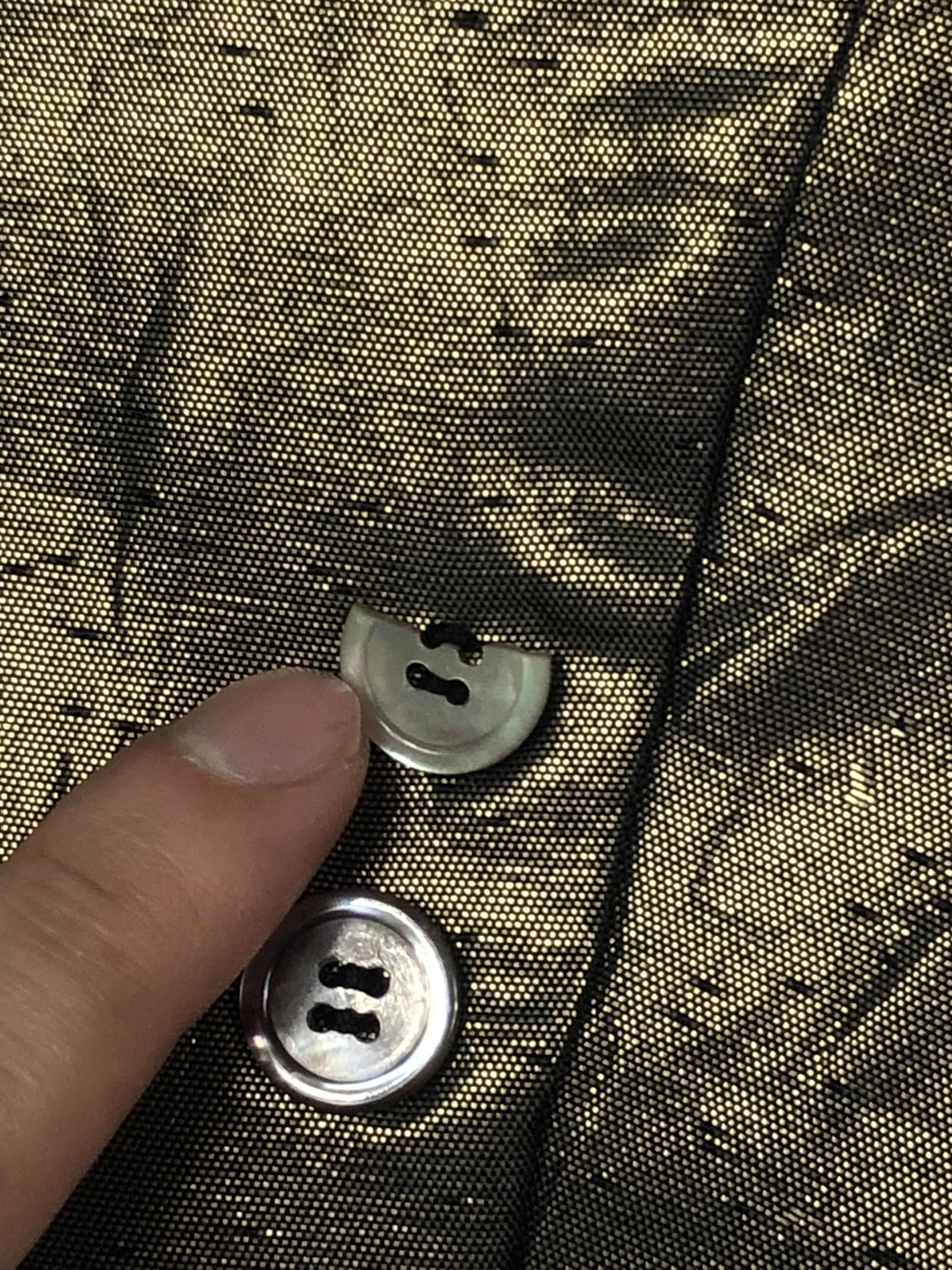 Comme des Garcons RARE🔥S/S1989 COMME DES GARÇONS NOIR METALLIC CROPPED JACKET Size XS / US 0-2 / IT 36-38 - 12 Thumbnail