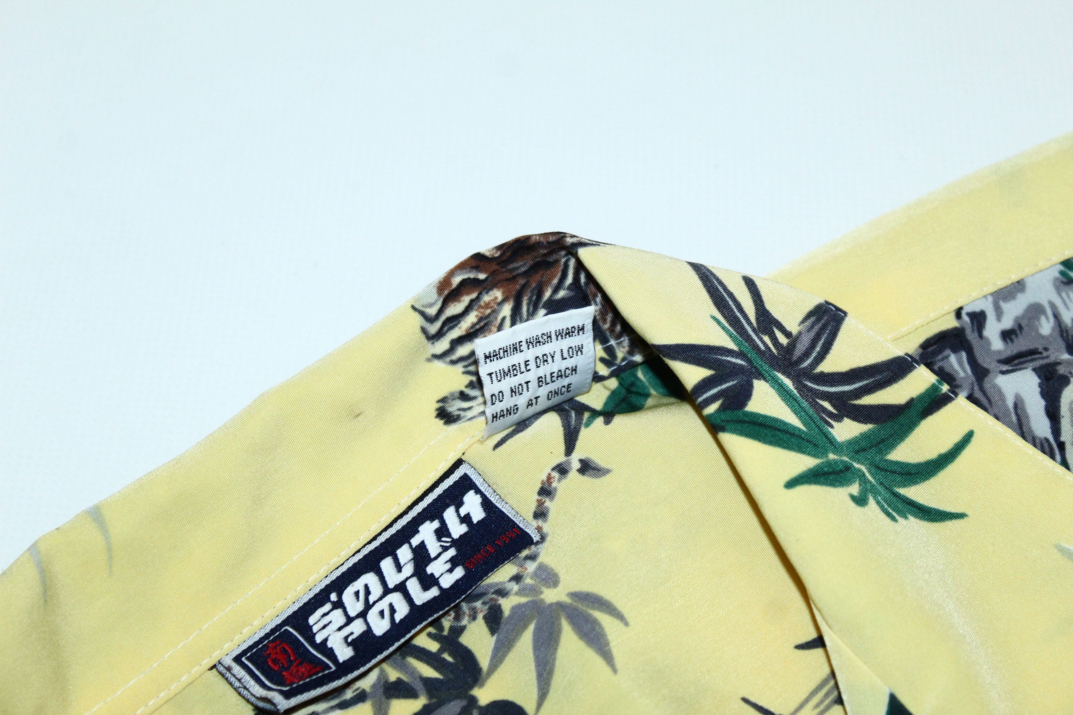 Southpole 🔥90's Southpole Tiger graphic OG baggy hawaiian shirt Size US XXL / EU 58 / 5 - 5 Thumbnail