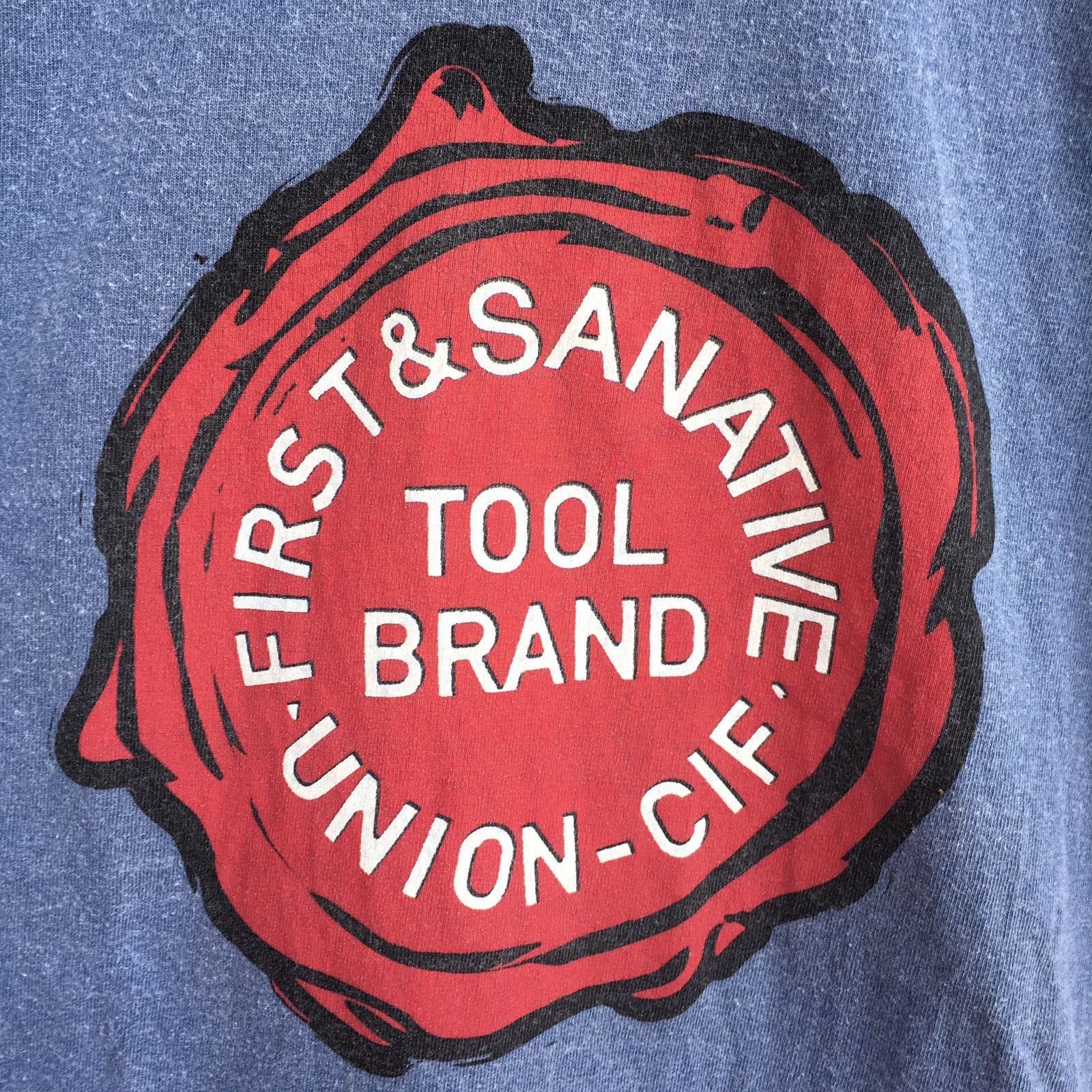Beams Plus Beams First & Sanative Union-Cif Tool Brand T Shirt Size US M / EU 48-50 / 2 - 4 Thumbnail