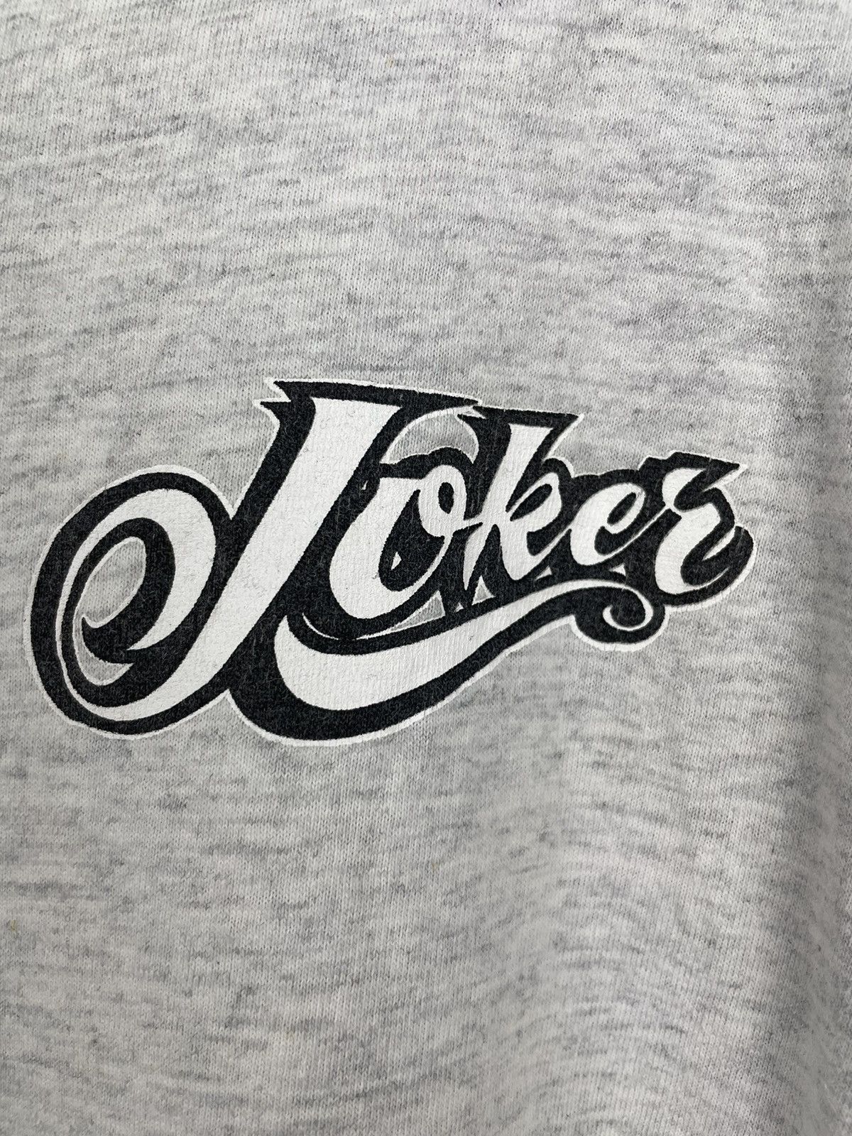 Vintage Vintage 90s Streetwear Joker so ruff so tuff t shirt Size US XXL / EU 58 / 5 - 4 Thumbnail