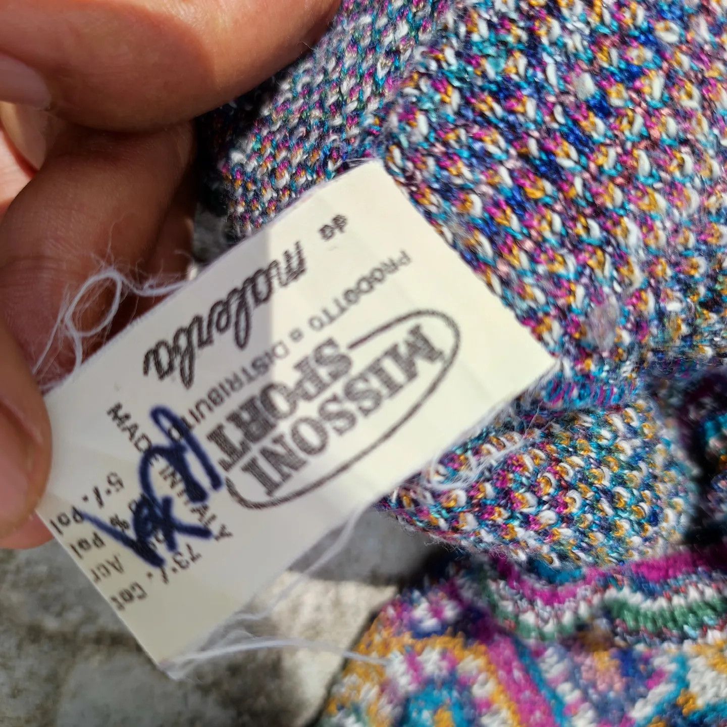 Missoni Vintage missoni sport abstract pattern knitwear Size US L / EU 52-54 / 3 - 2 Thumbnail