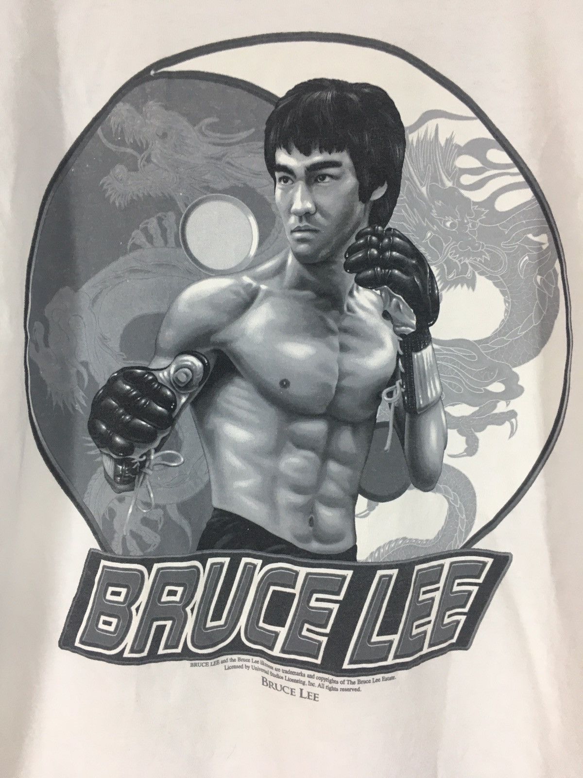 Vintage Vintage Y2K Bruce Lee t shirt Size US M / EU 48-50 / 2 - 5 Thumbnail