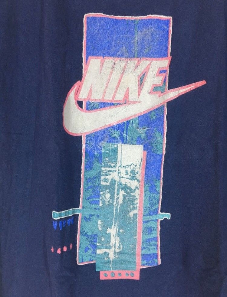 Nike Vintage 90s Nike grey tag t shirt Size US L / EU 52-54 / 3 - 4 Thumbnail