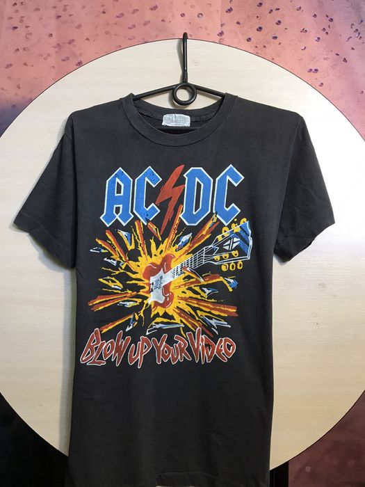 Vintage Vintage Ac Dc blow up tour band tee | Grailed