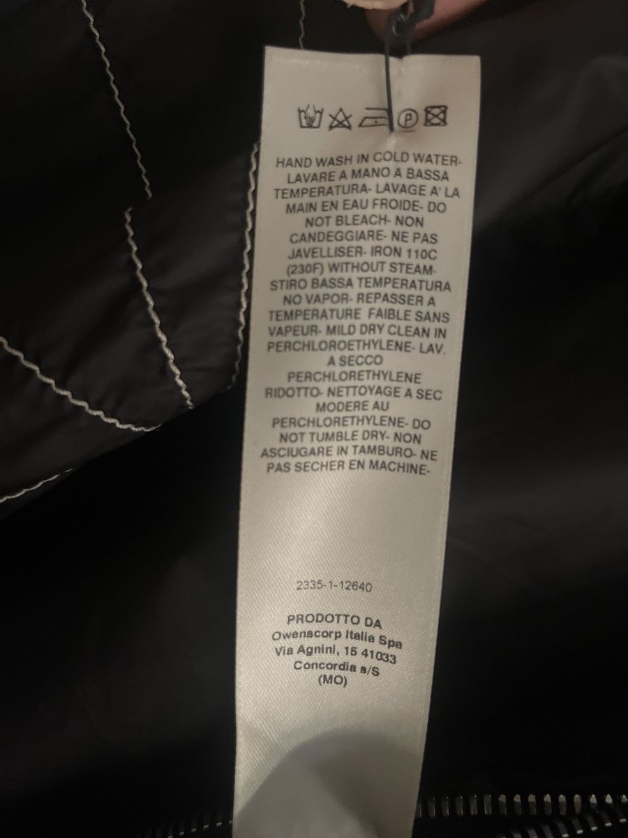 Rick Owen’s Snapfront JKT Black/Pearl