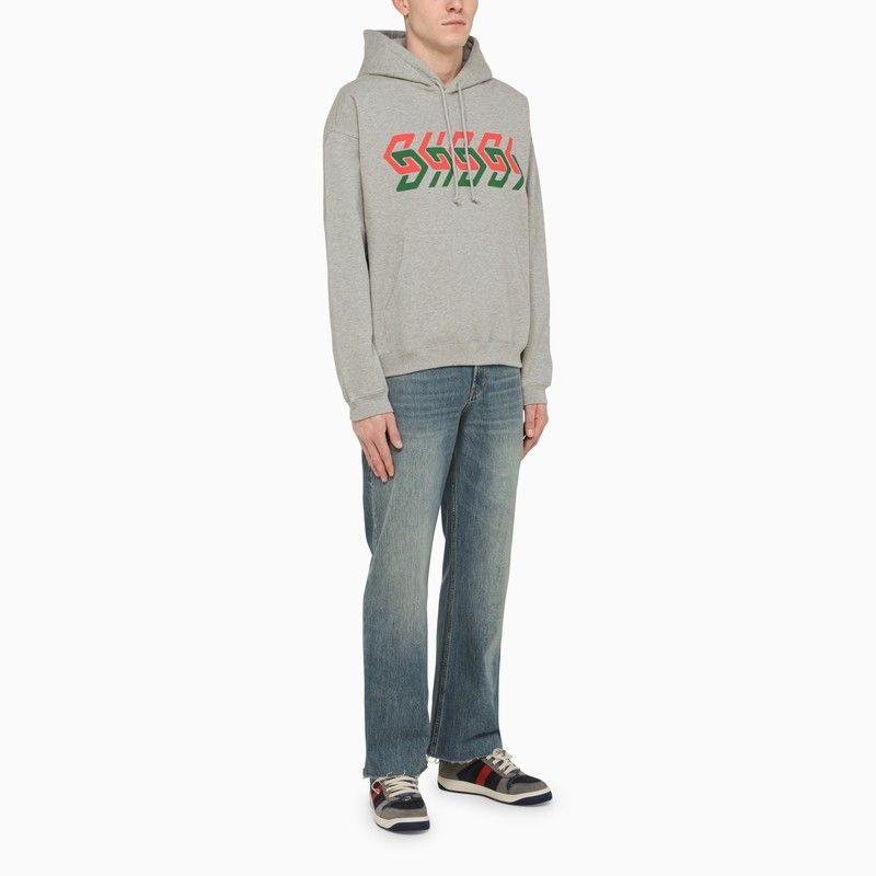 GUCCI Blue regular denim jeans