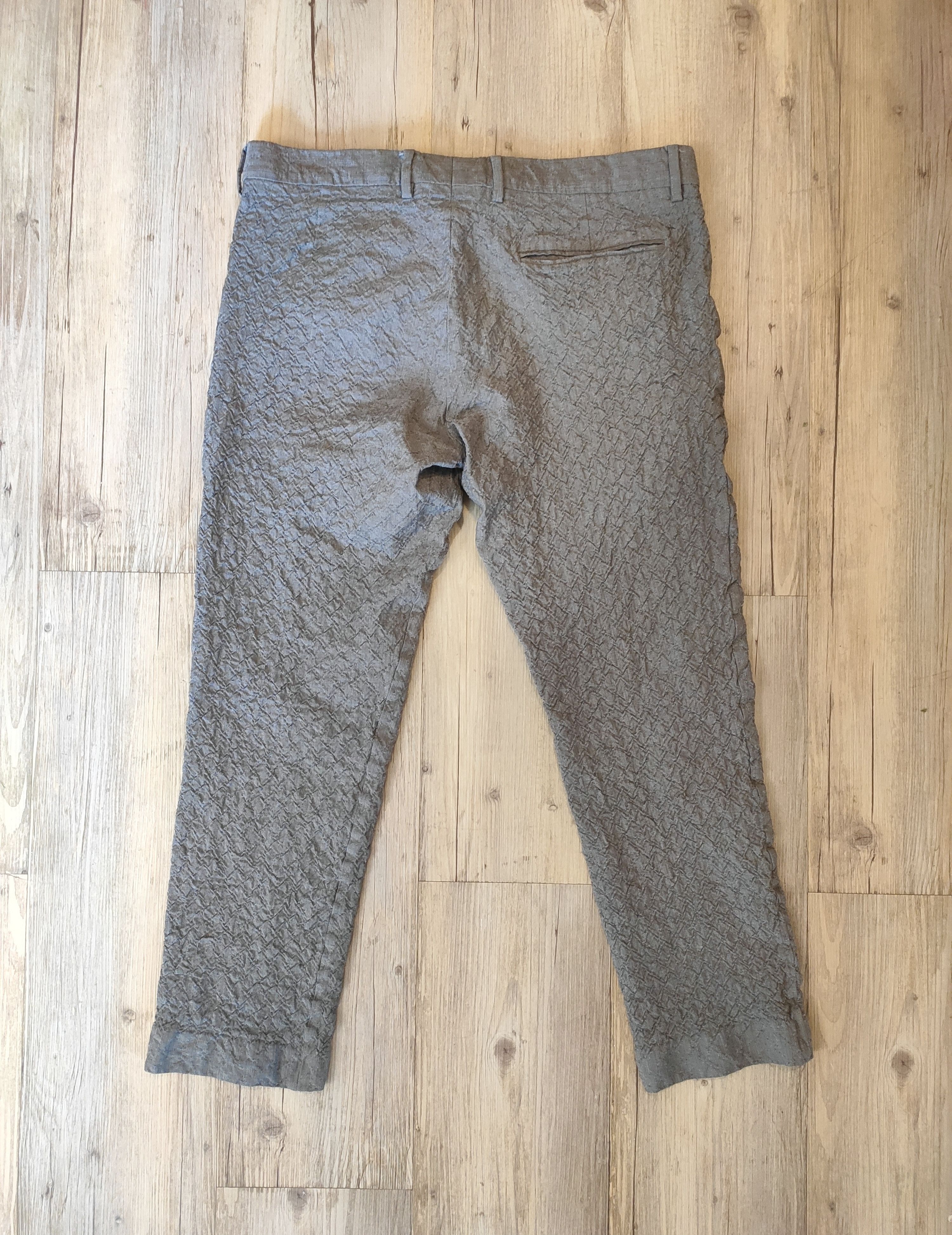 Vivienne Westwood Wrinkled wool pants.Like Jean-Paul Gaultier or Marni Size US 34 / EU 50 - 3 Thumbnail