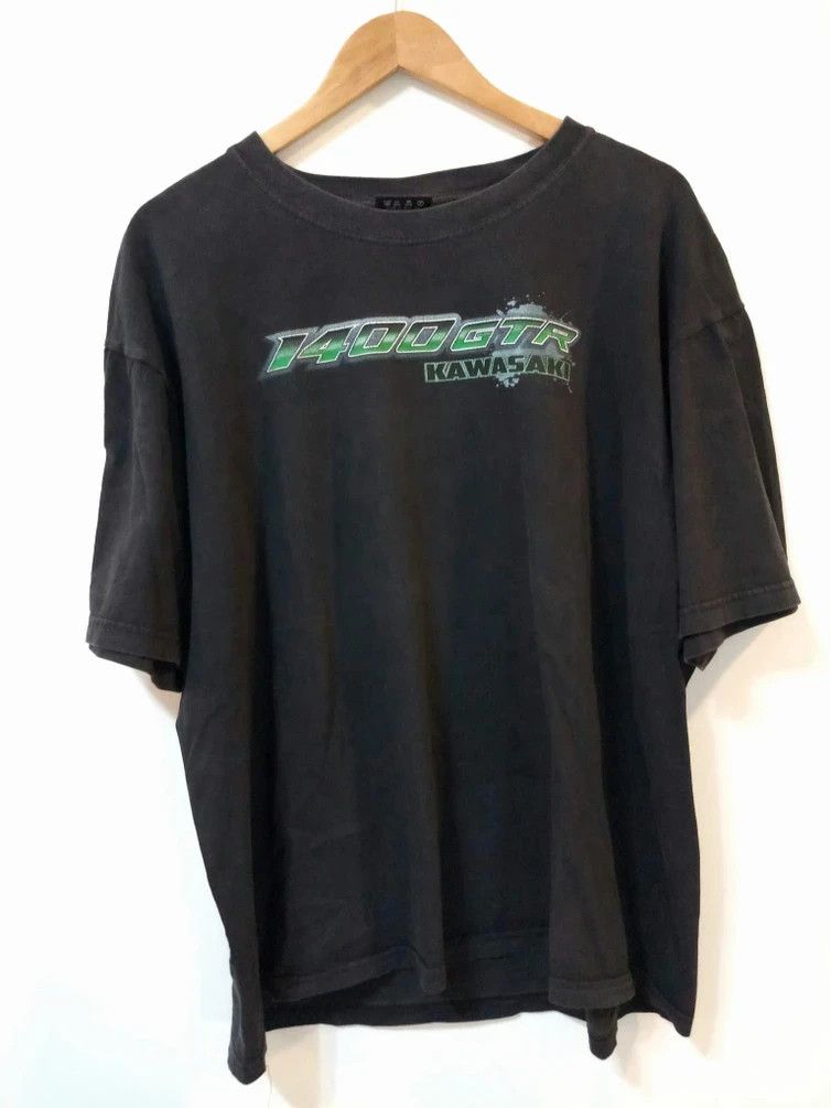 Other Full-Scale BKK Kawasaki 1500GTR Double-Sided Print T-Shirt Size US XL / EU 56 / 4 - 5 Thumbnail