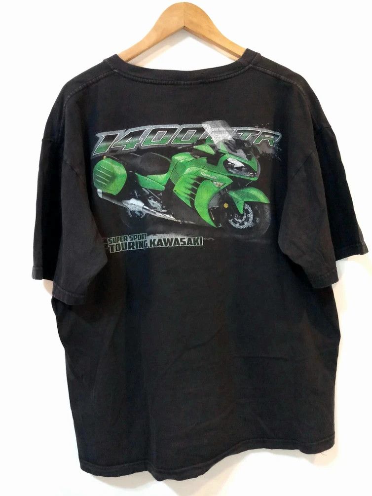 Other Full-Scale BKK Kawasaki 1500GTR Double-Sided Print T-Shirt Size US XL / EU 56 / 4 - 1 Thumbnail