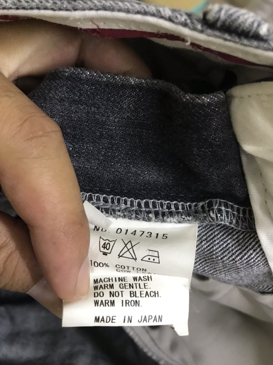 Designer FACTOTUM Designer Distressed Patchwork Cropped Jeans F704 Size US 32 / EU 48 - 16 Thumbnail