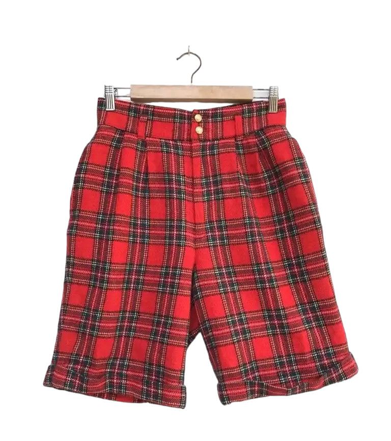 Pendora Tartan Short Pant Punk