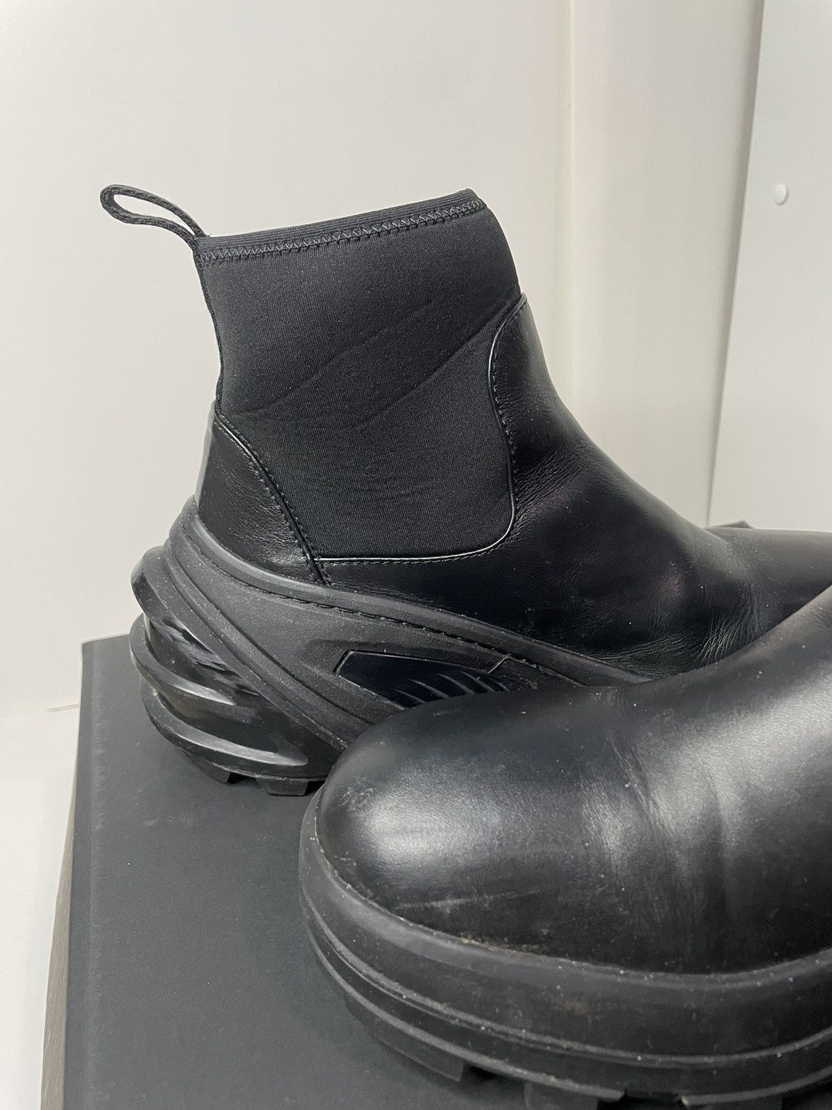 1017 ALYX 9SM Black Mid Boot SKX Chelsea Boots | Grailed