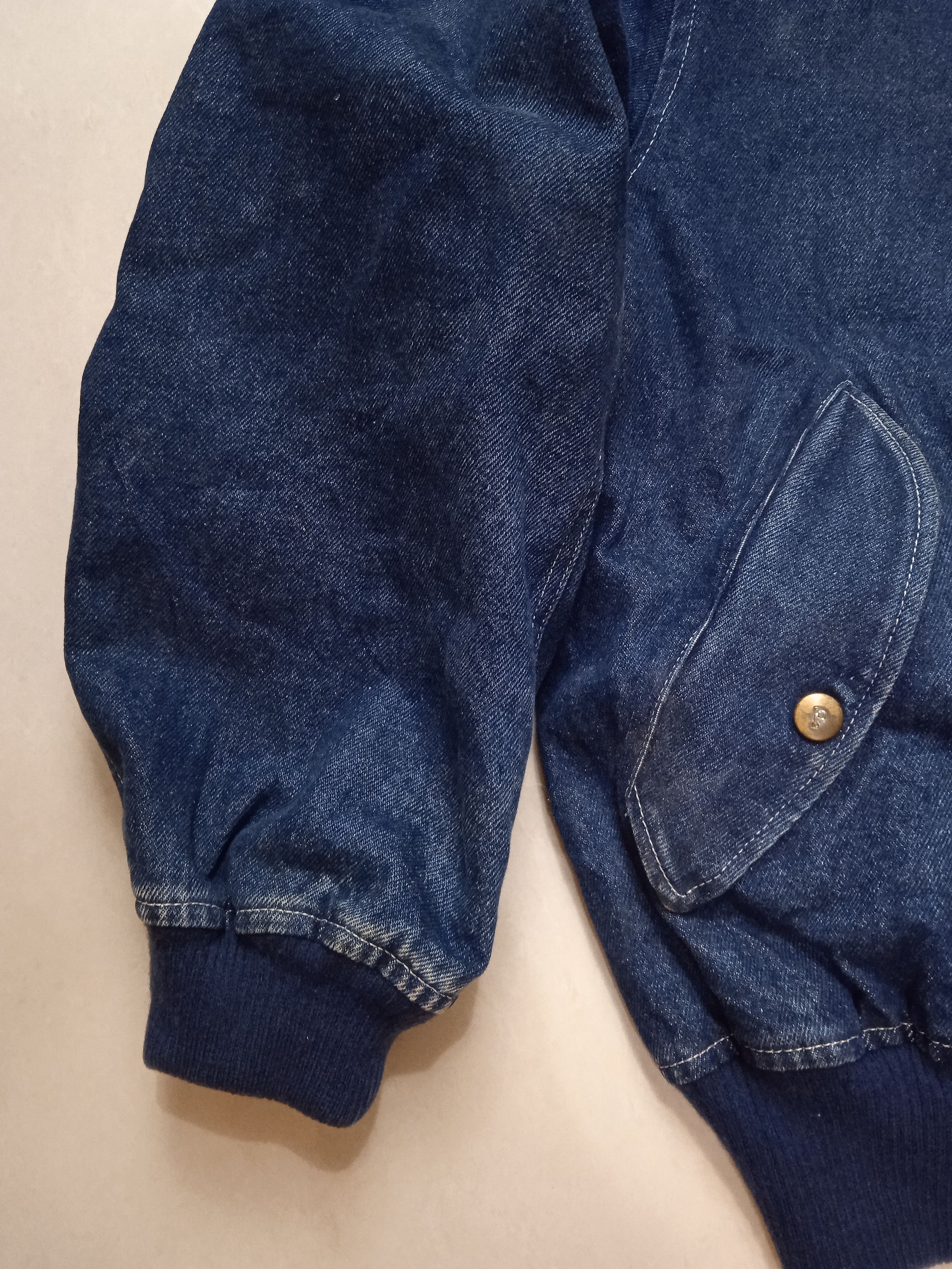 Japanese Brand × Other × Pink House Vintage Pink House Denim Bomber Y2K Japanese Designer Size US L / EU 52-54 / 3 - 3 Thumbnail